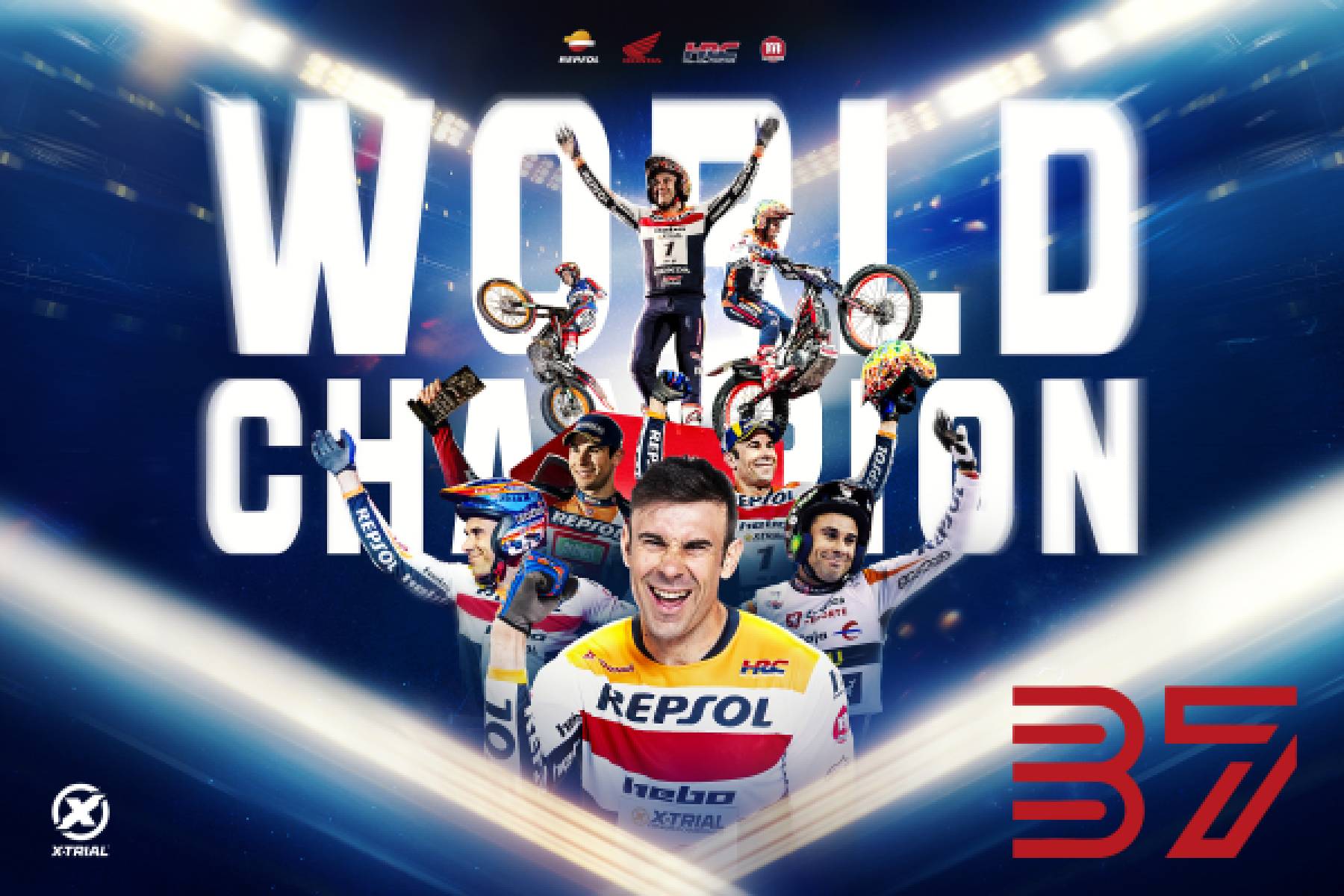 Toni Bou continues to make history with 37th world title
