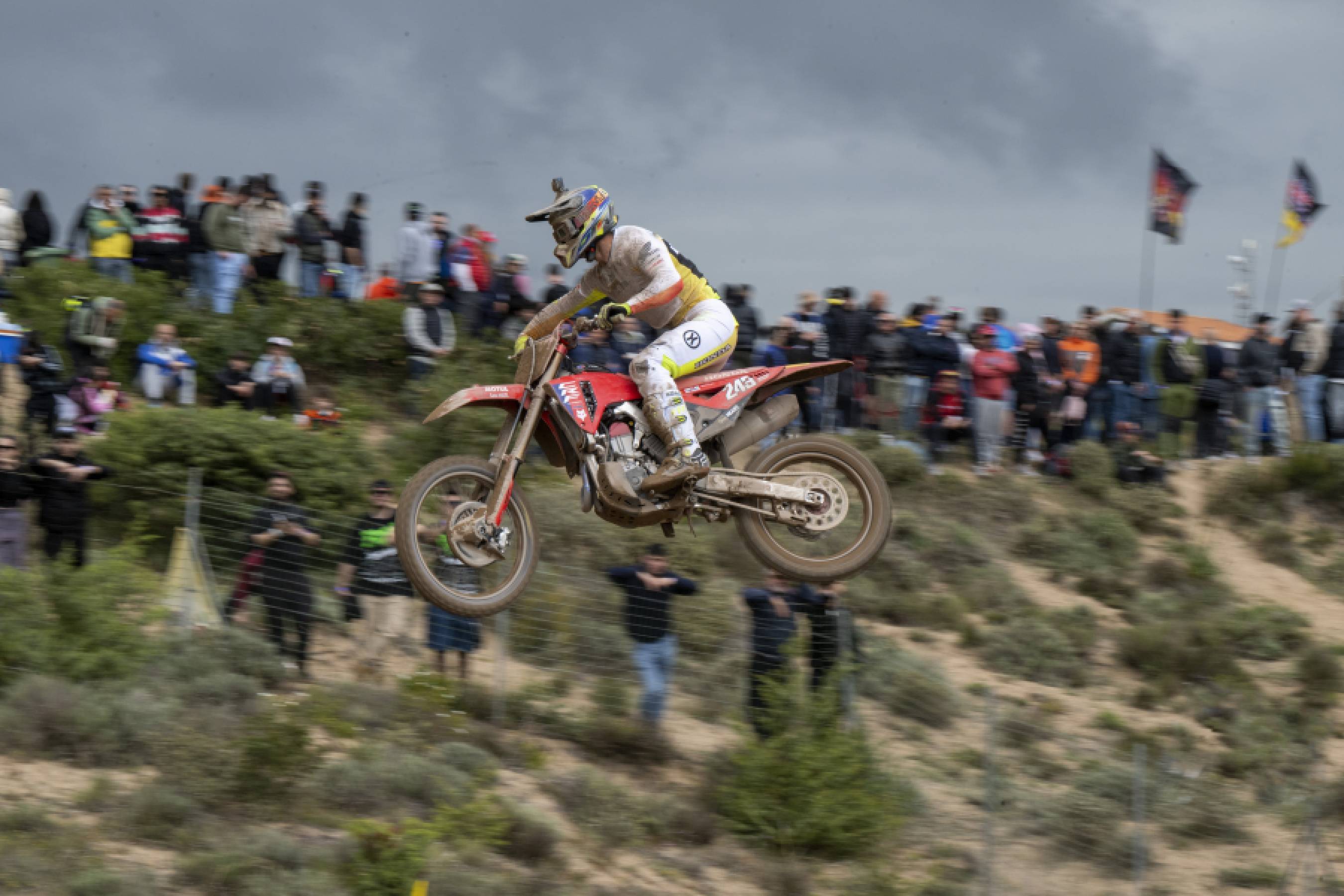 Podium performance for Gajser in Sardinia