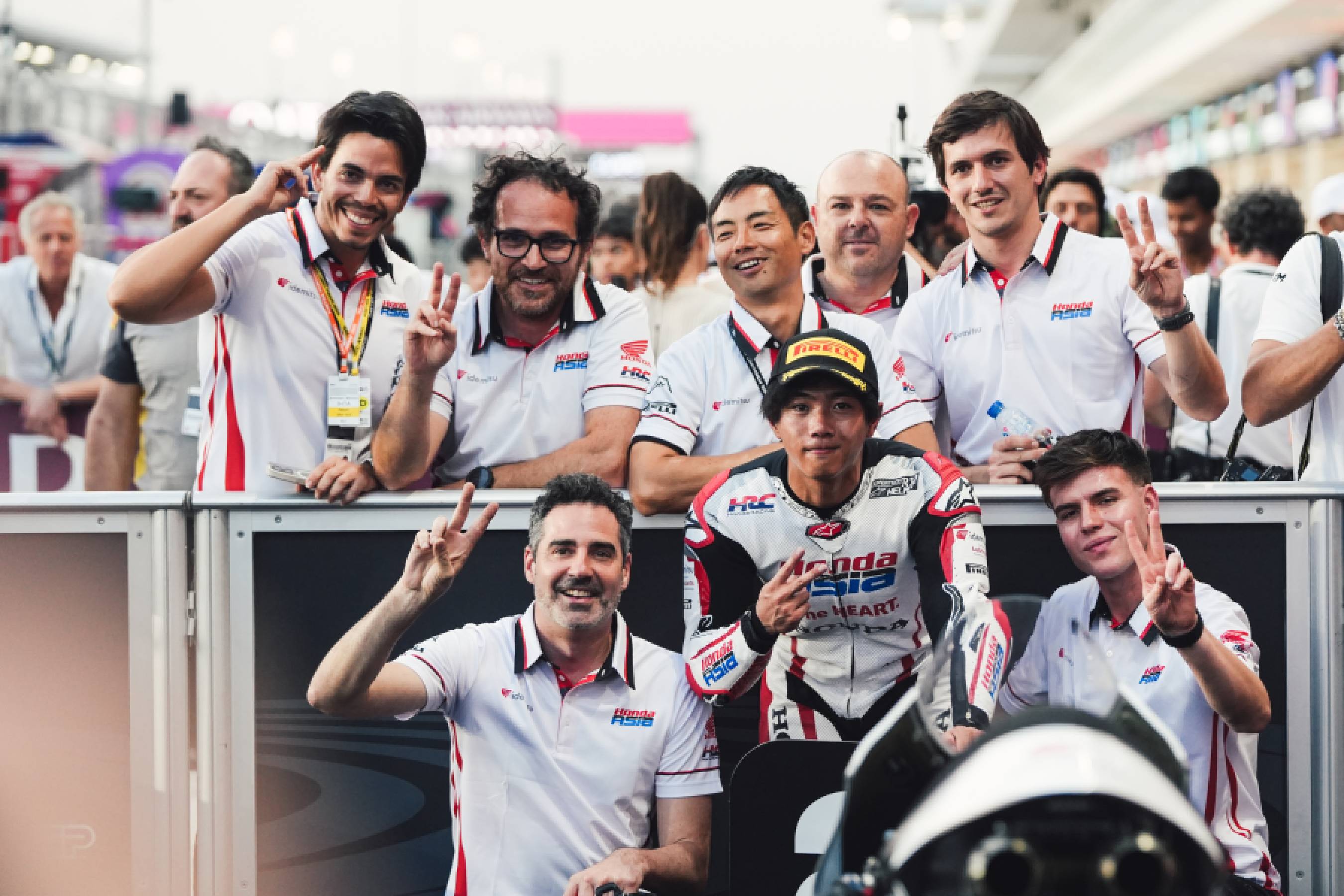 First podium of the year for Taiyo Furusato