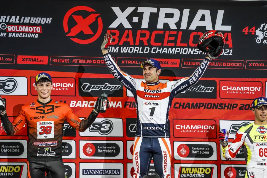Toni Bou conquers a 30th world title in Barcelona