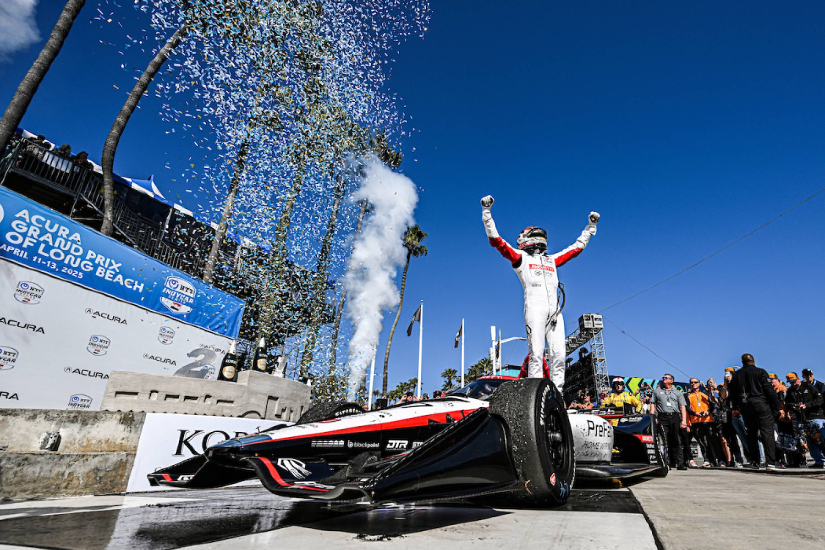 カークウッドとパロウが1-2フィニッシュを達成し、Honda勢が開幕3連勝を挙げる