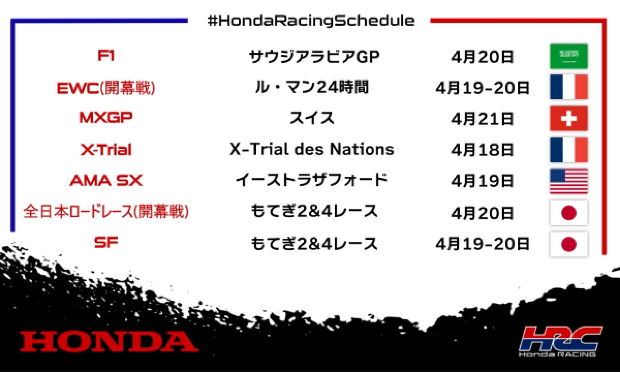 週末のレース情報