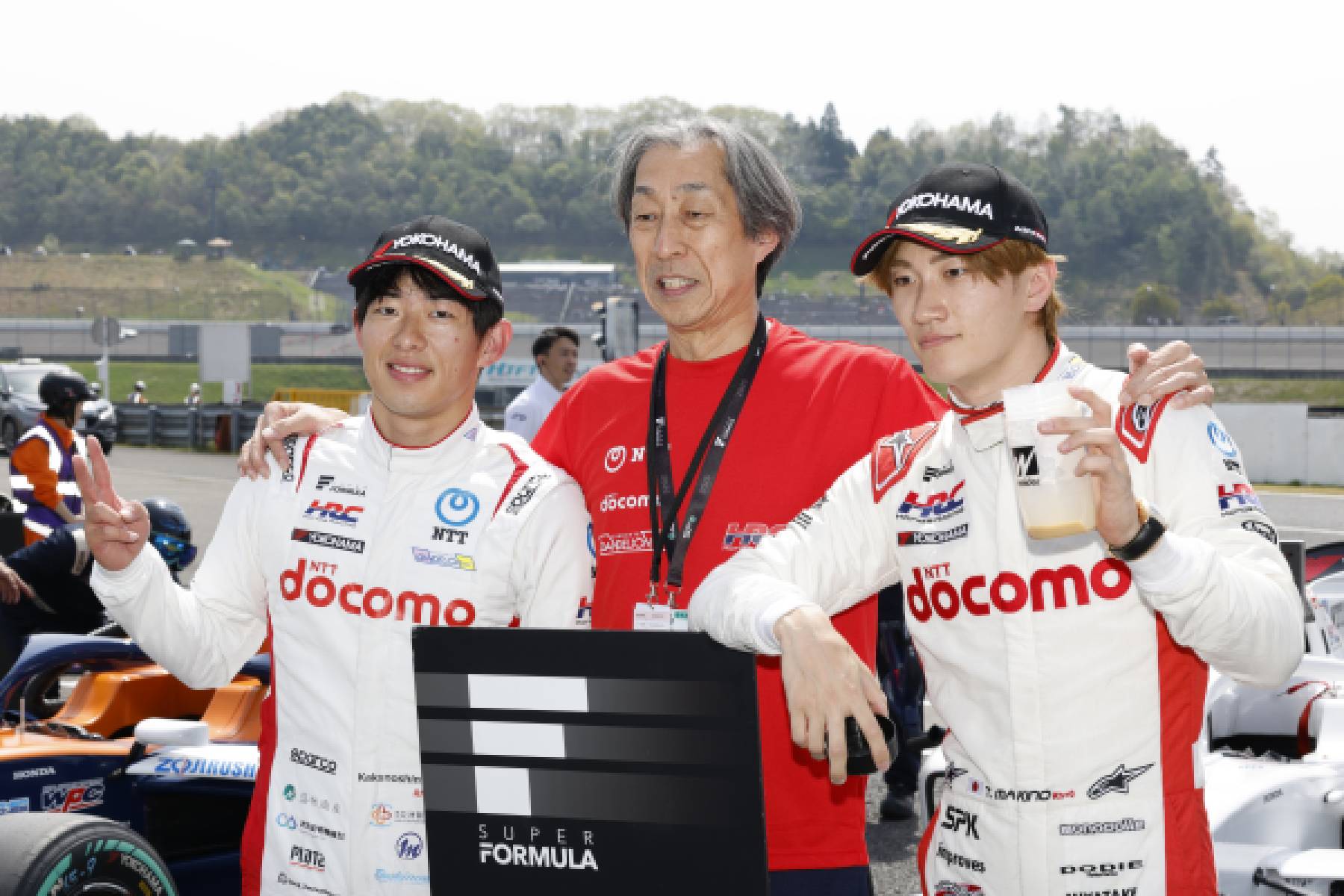Honda勢が予選トップ3を独占