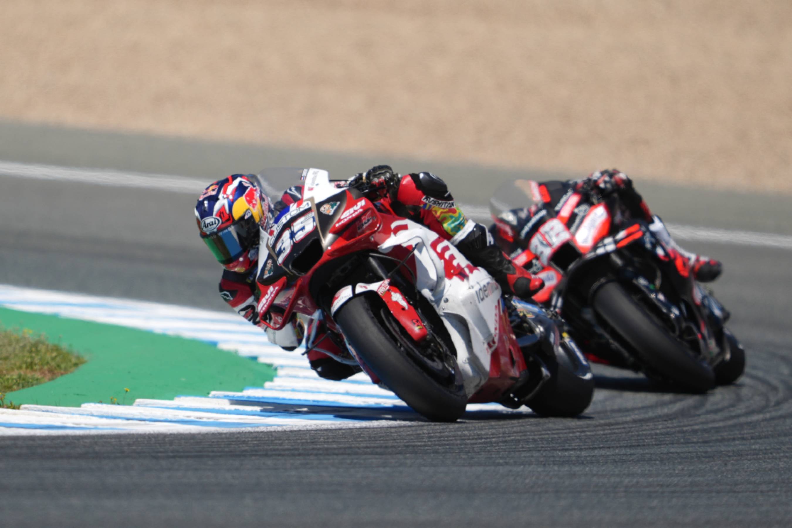 Somkiat Chantra finishes the Sprint in Jerez