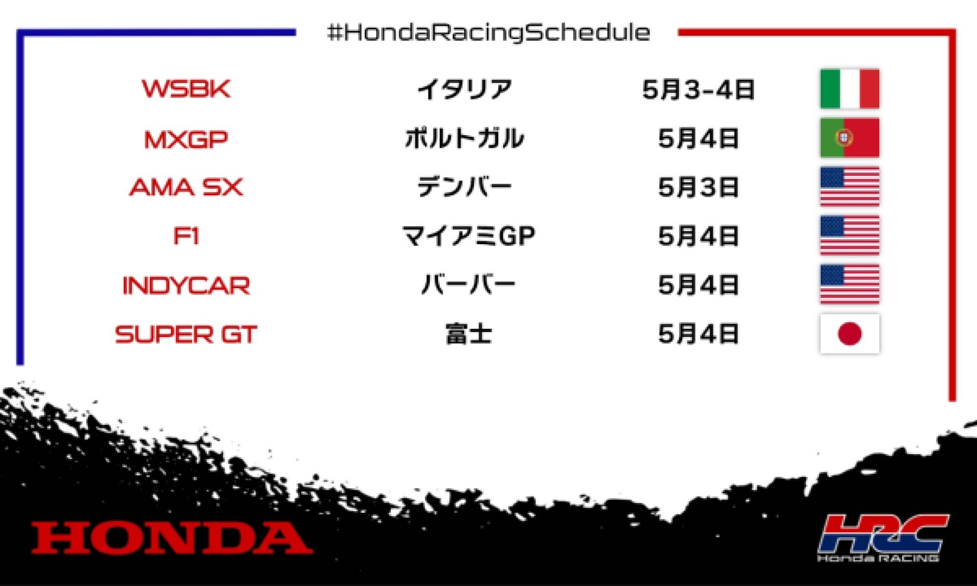 週末のレース情報