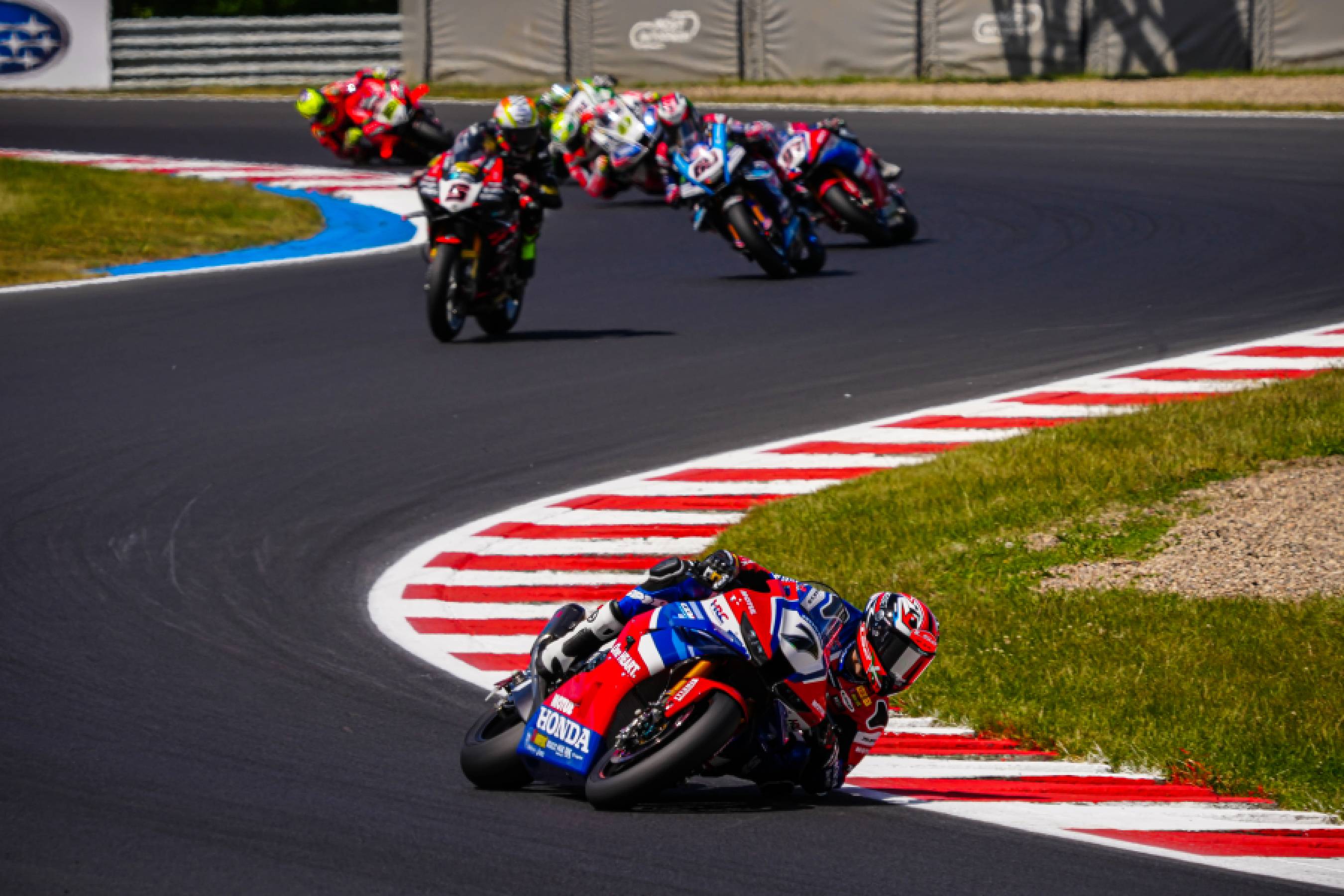 Another solid showing for Lecuona and Vierge in SBK Race 1 at Most