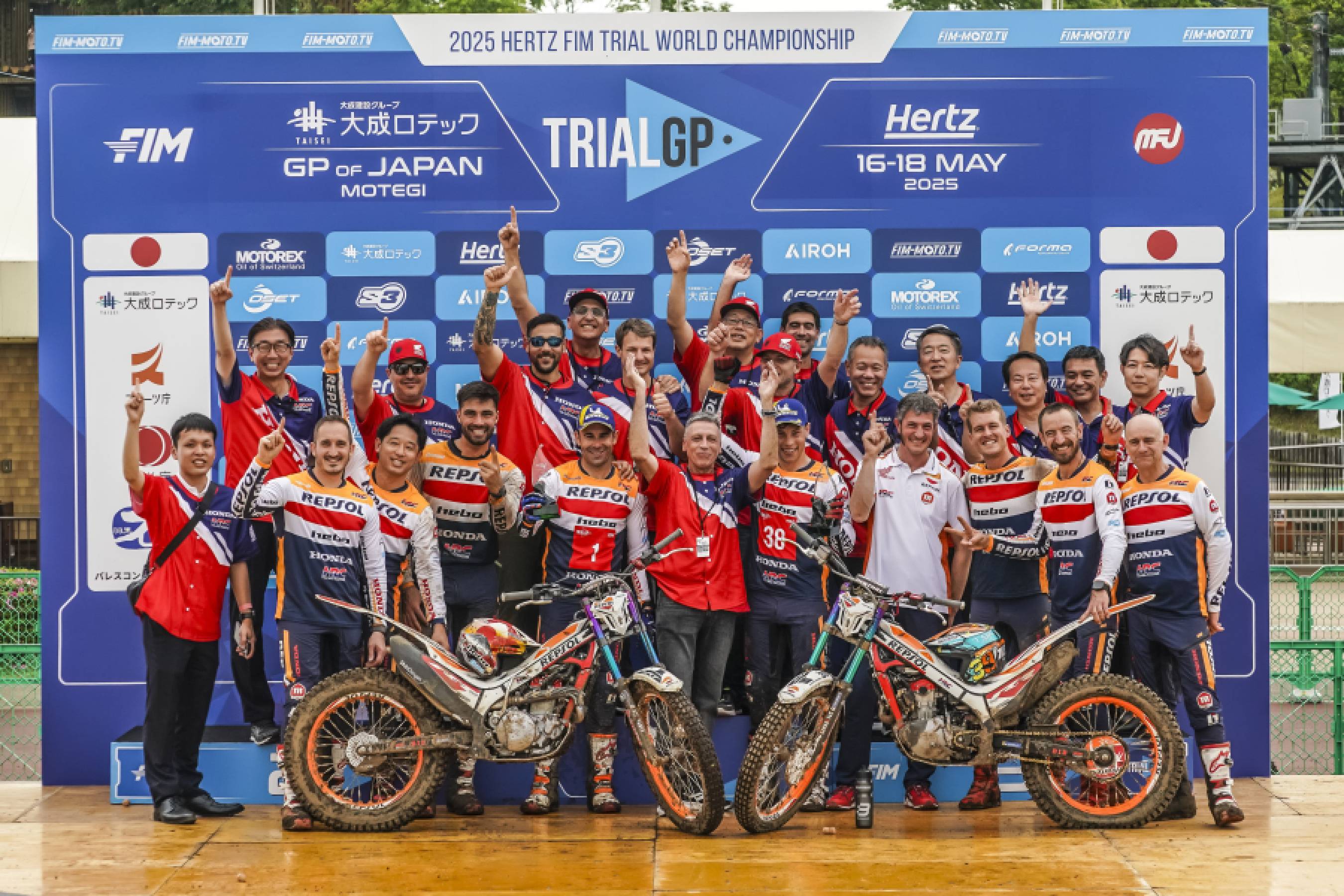 One-two for Repsol Honda HRC in Japan