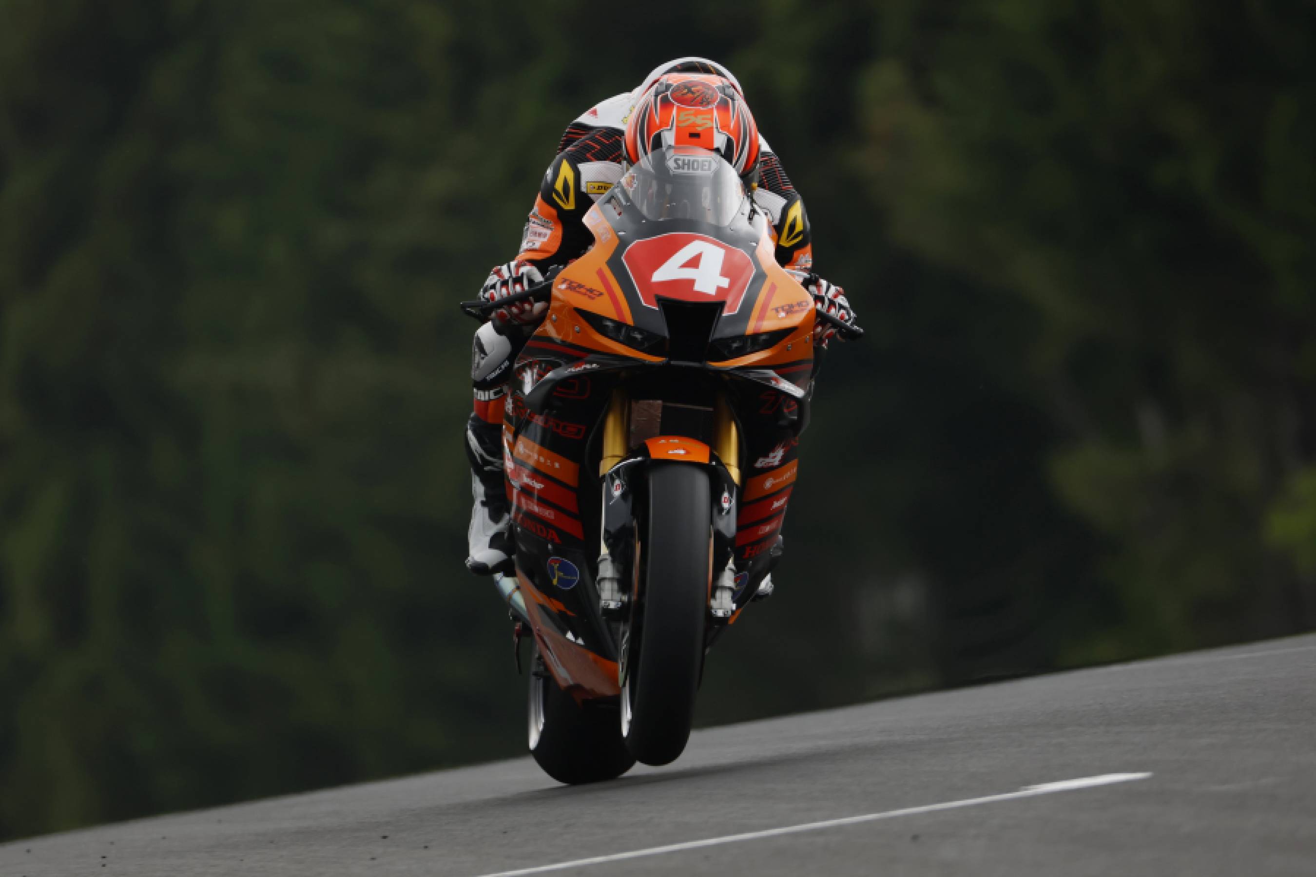 國峰がポールポジション、羽田が2番手を獲得