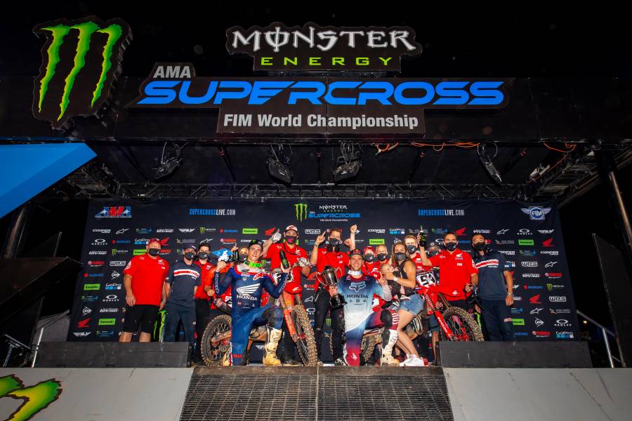 第14戦アトランタ2　1-2フィニッシュを果たしたロクスンとセクストン