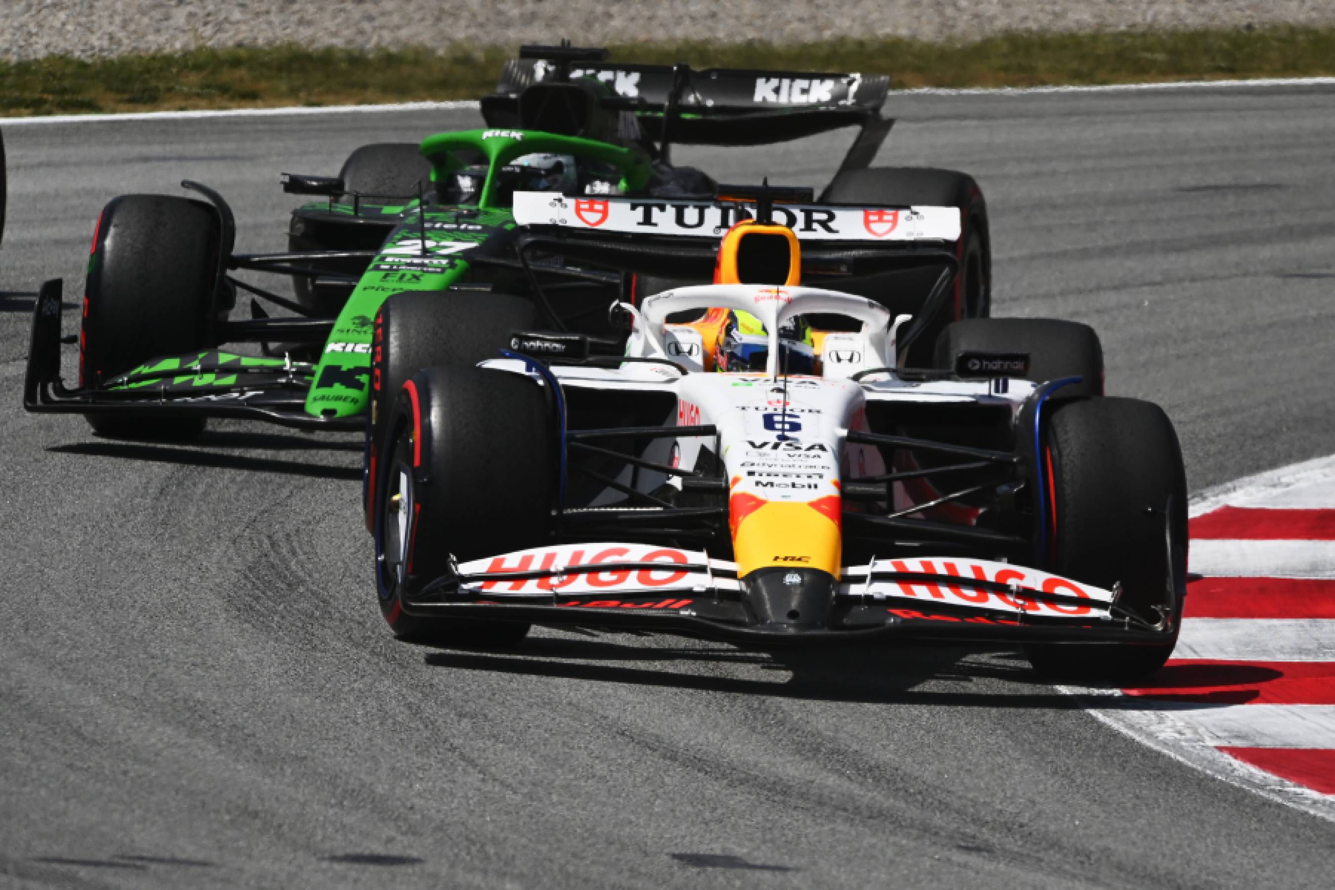 Hadjar scores third straight, Verstappen P10