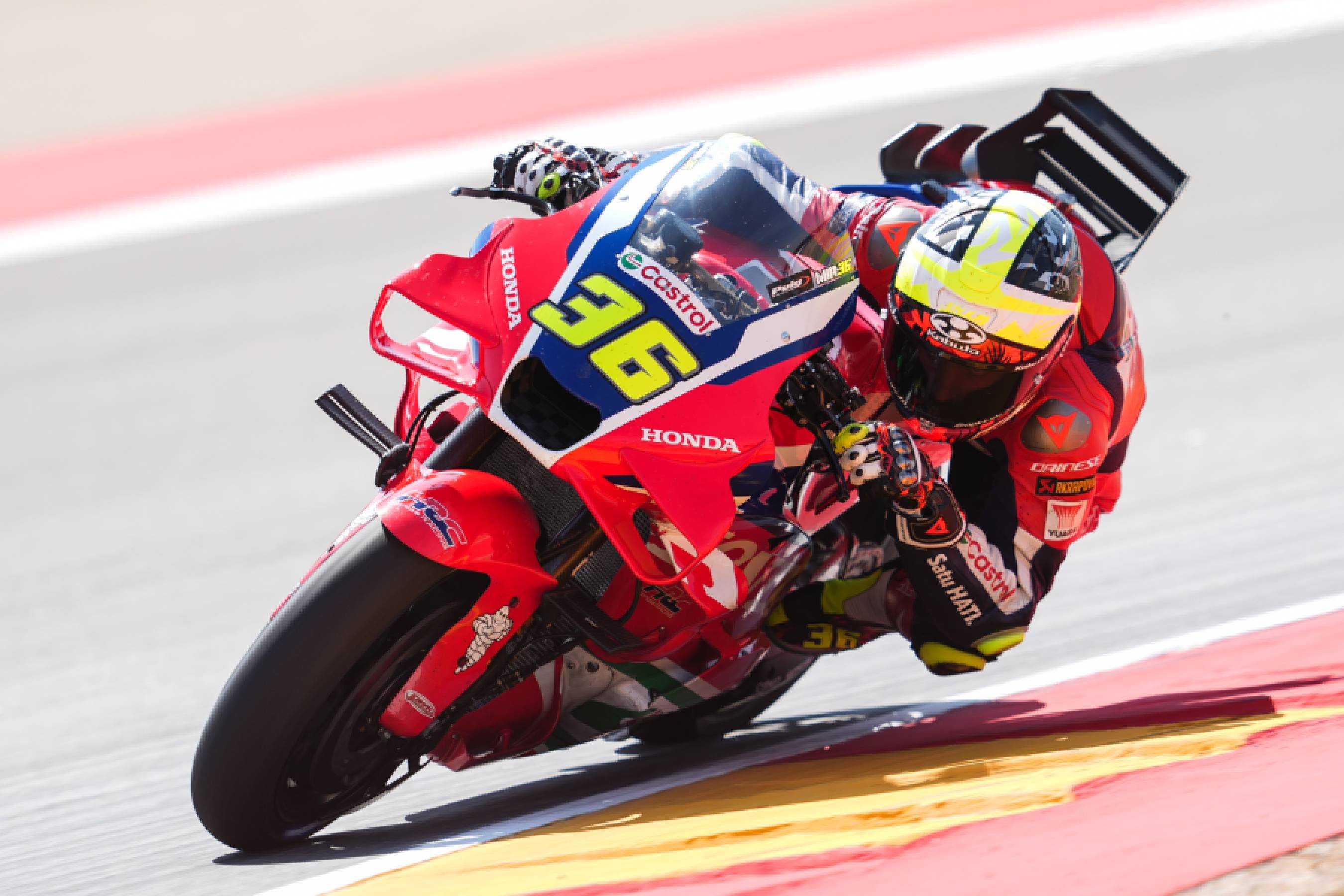 Fourth fastest Mir makes his mark on Friday in Aragon