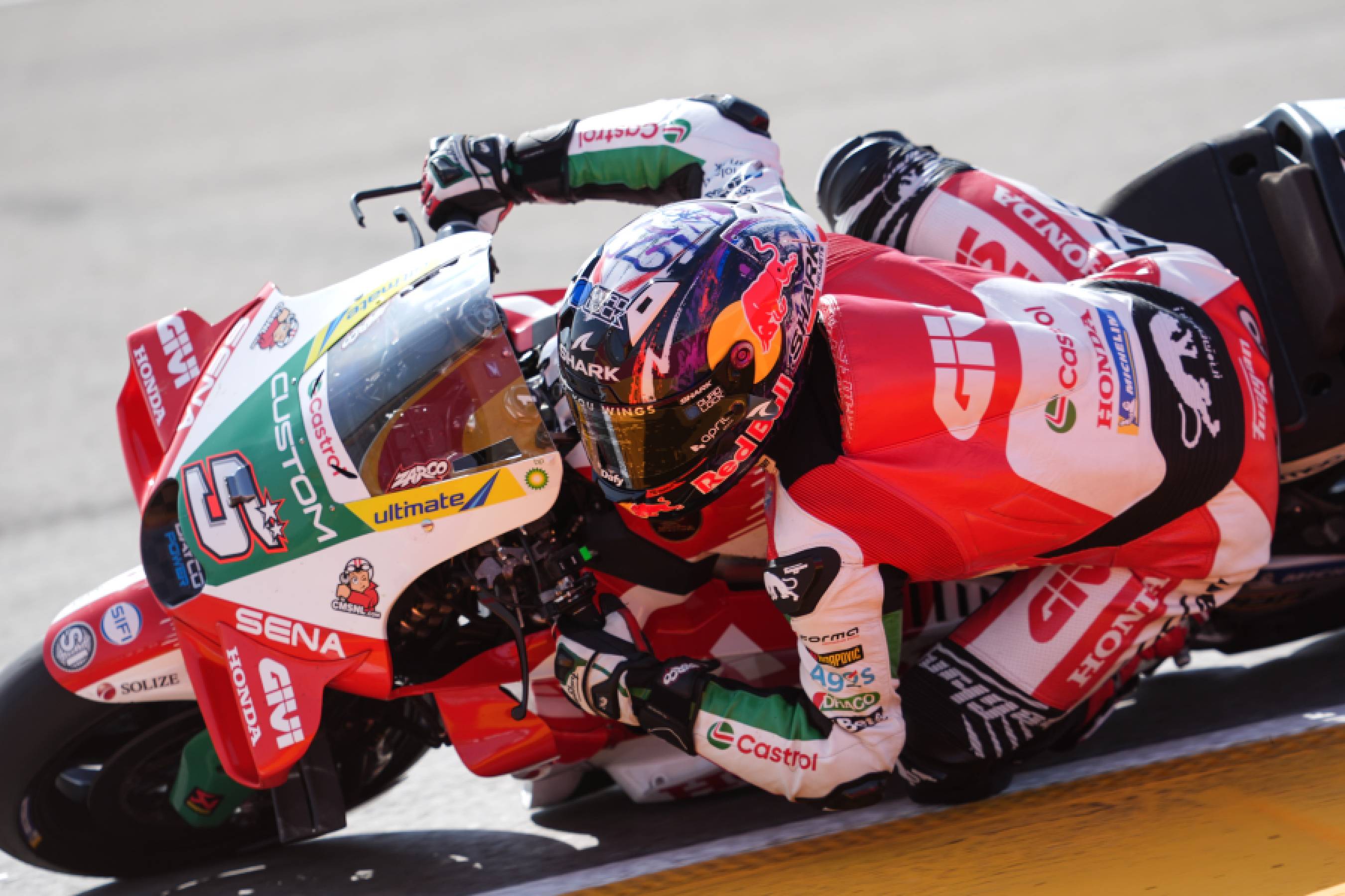 Tough Sprint for Johann Zarco at Aragon