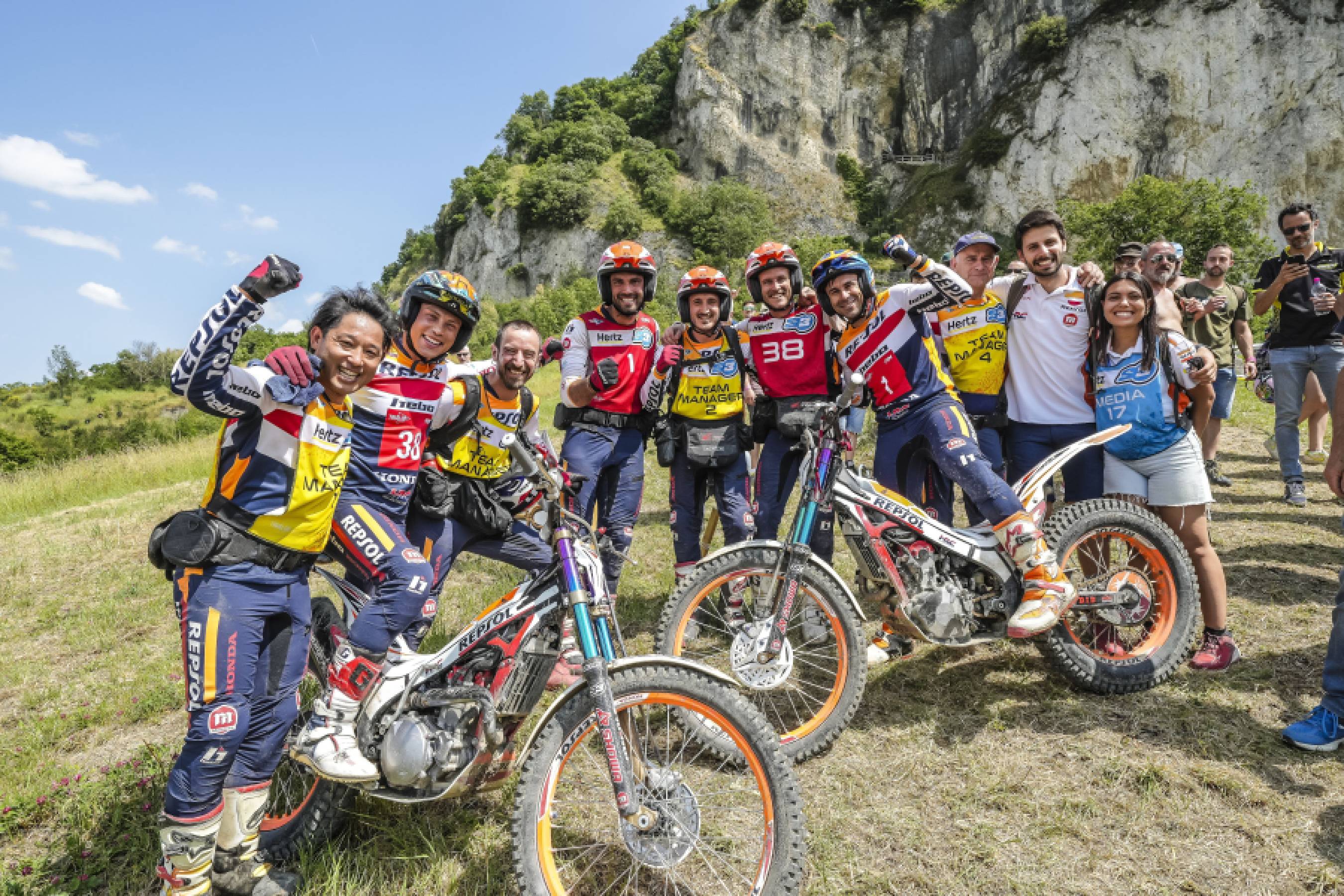 Repsol Honda HRC、2勝を挙げサンマリノ大会を好調で締めくくる