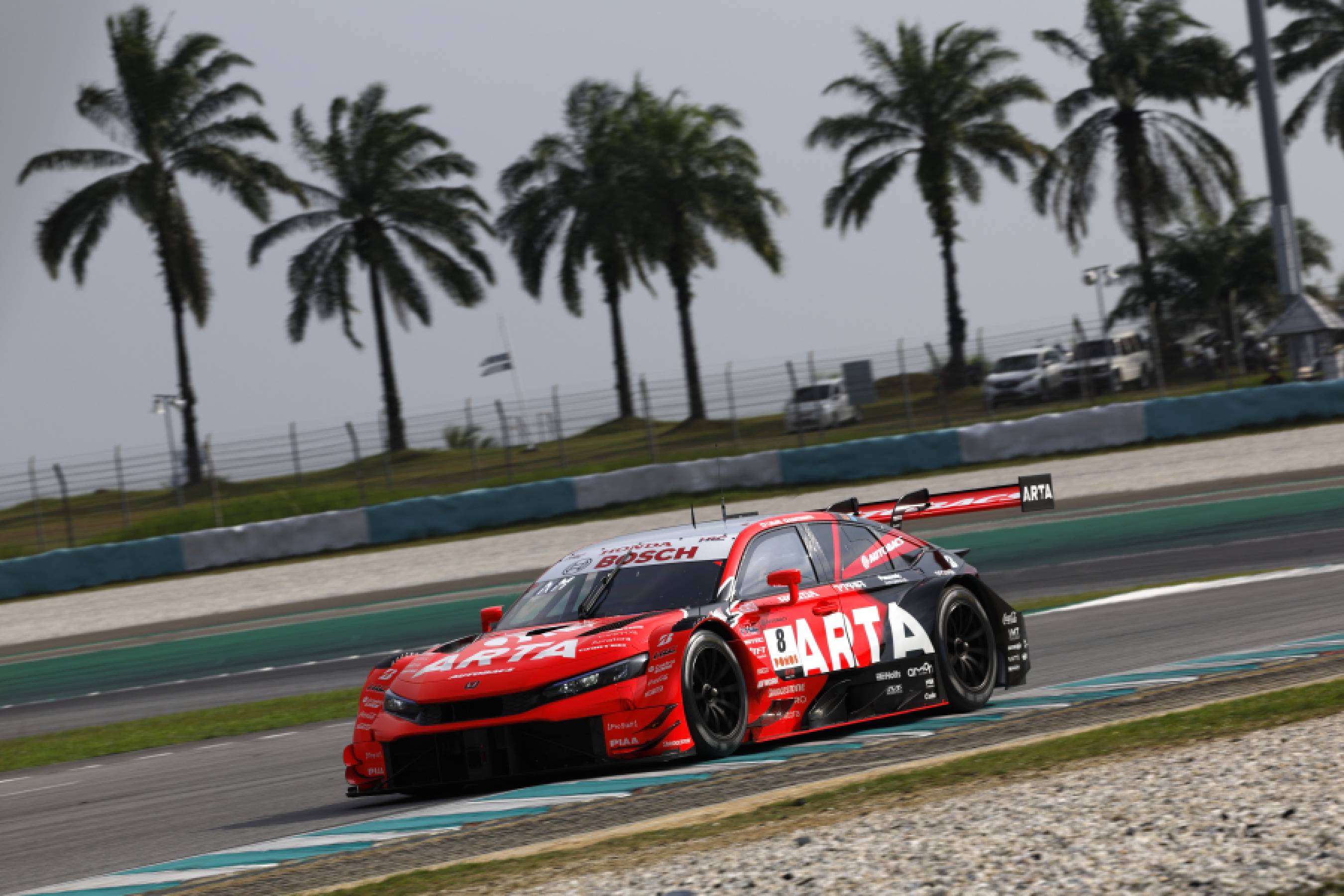 ARTA MUGEN CIVIC TYPE R-GT #8 qualifies in P2