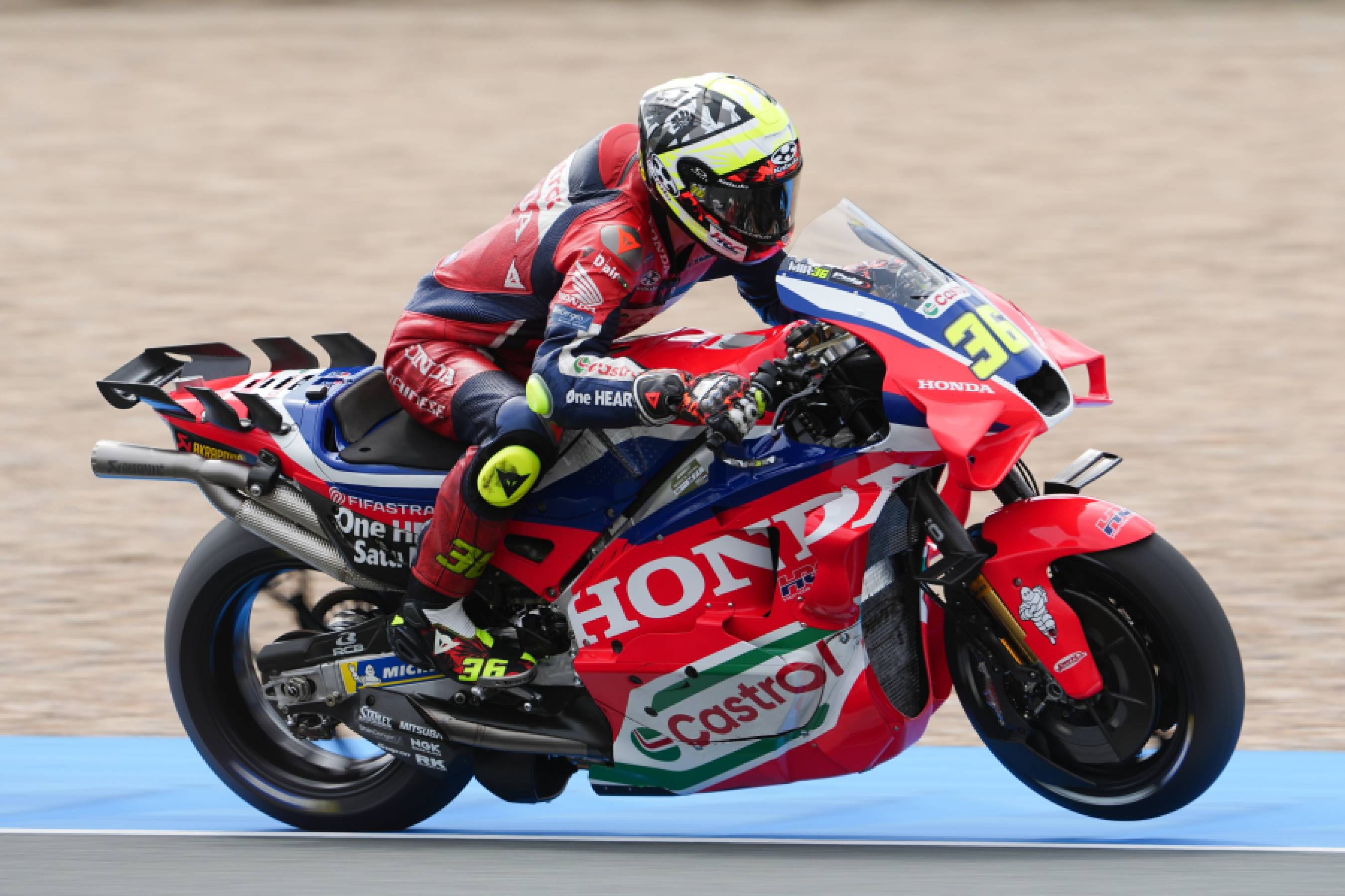 Honda HRC Castrol、アッセンでの金曜日の波乱を耐え抜く