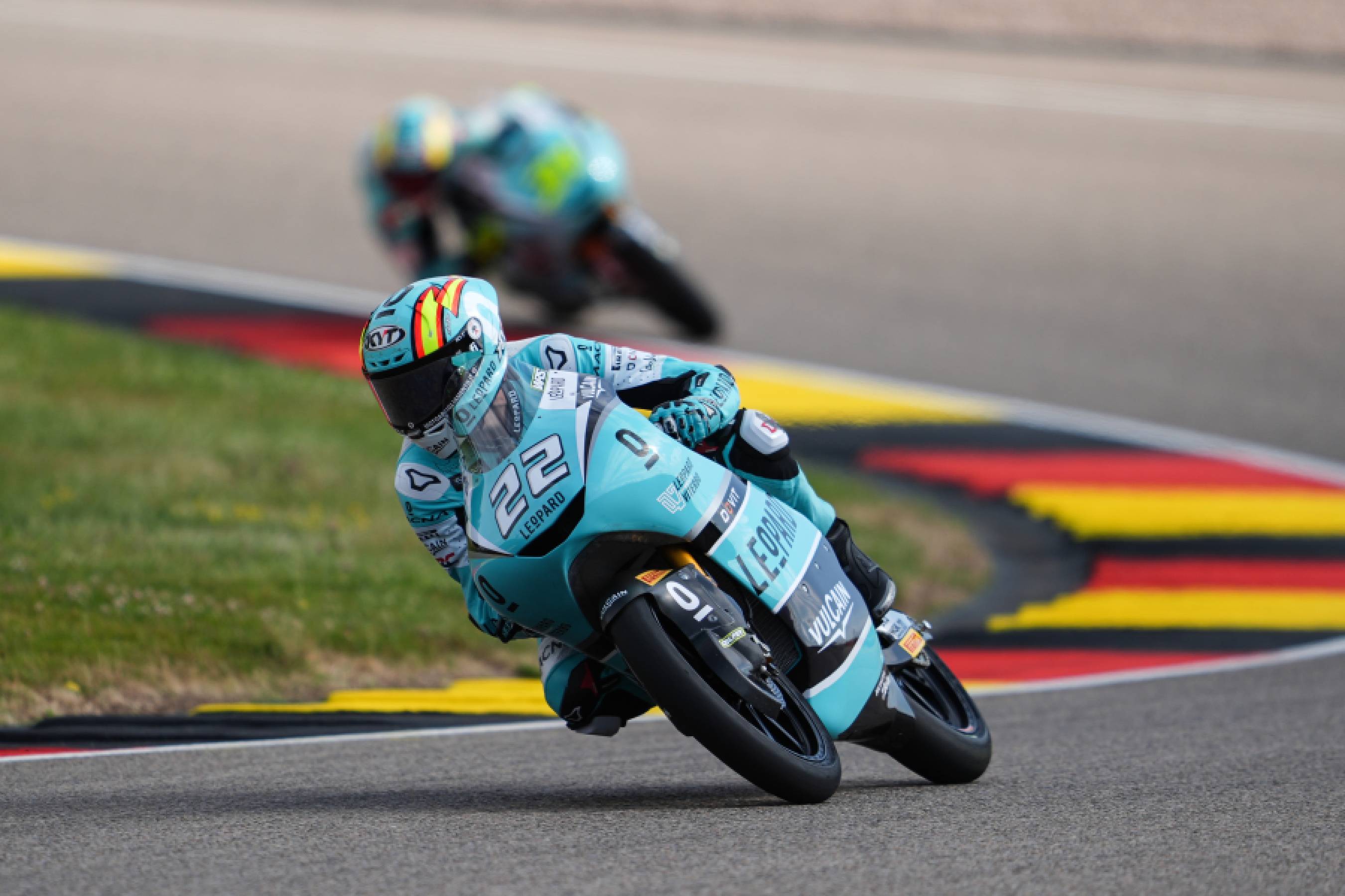 Second for Almansa in the rain at Sachsenring