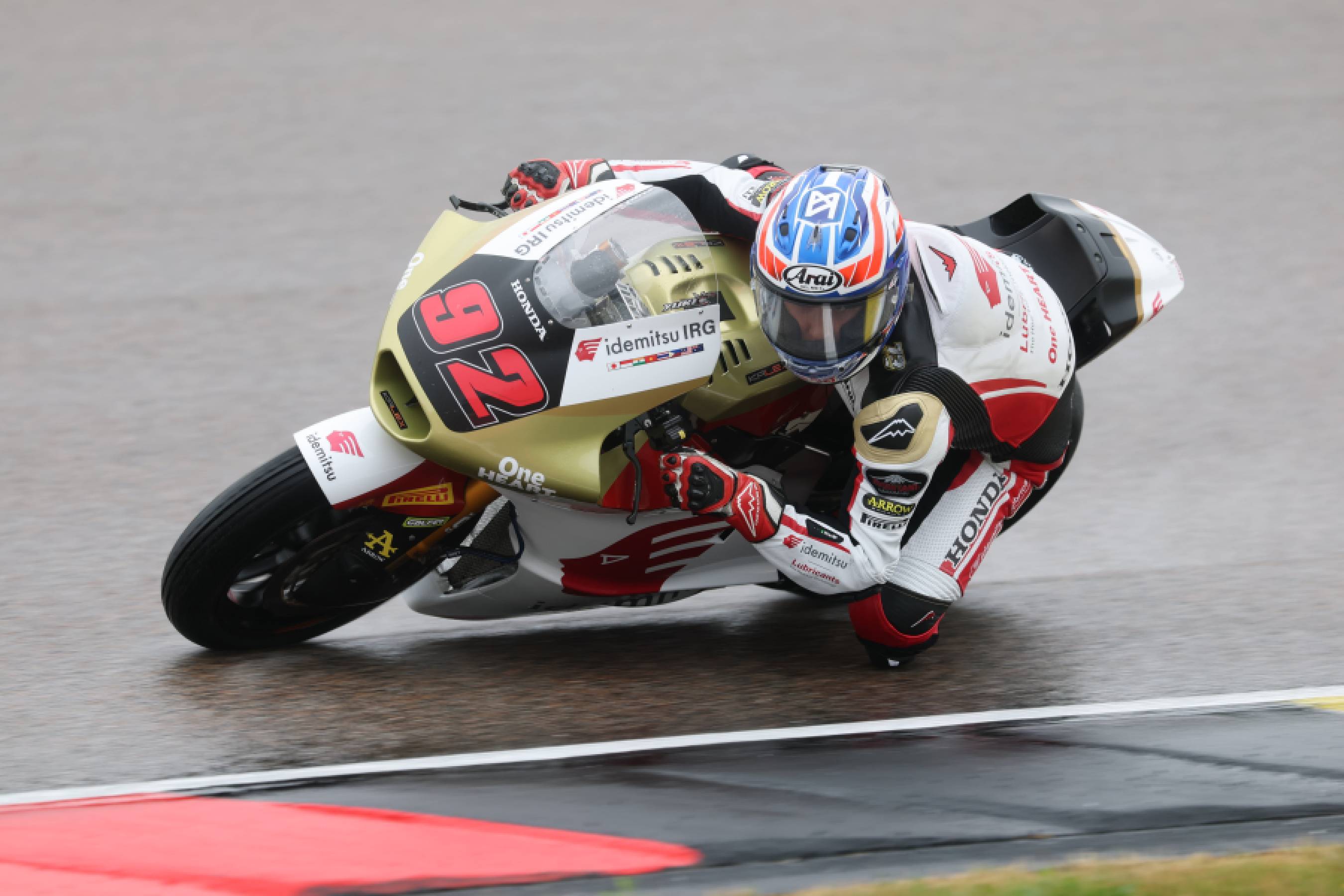 雨のドイツGP予選、國井と羽田は着実に前進