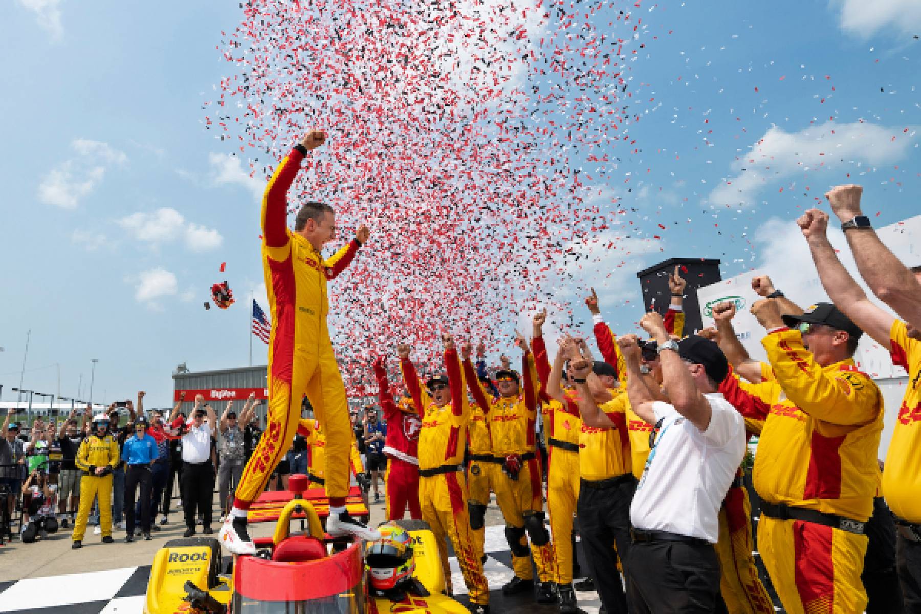 Honda sweeps Iowa Race 2 podium