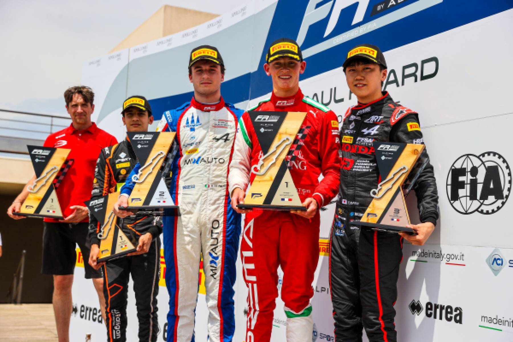Kato takes second FRECA podium of the season in Paul Ricard