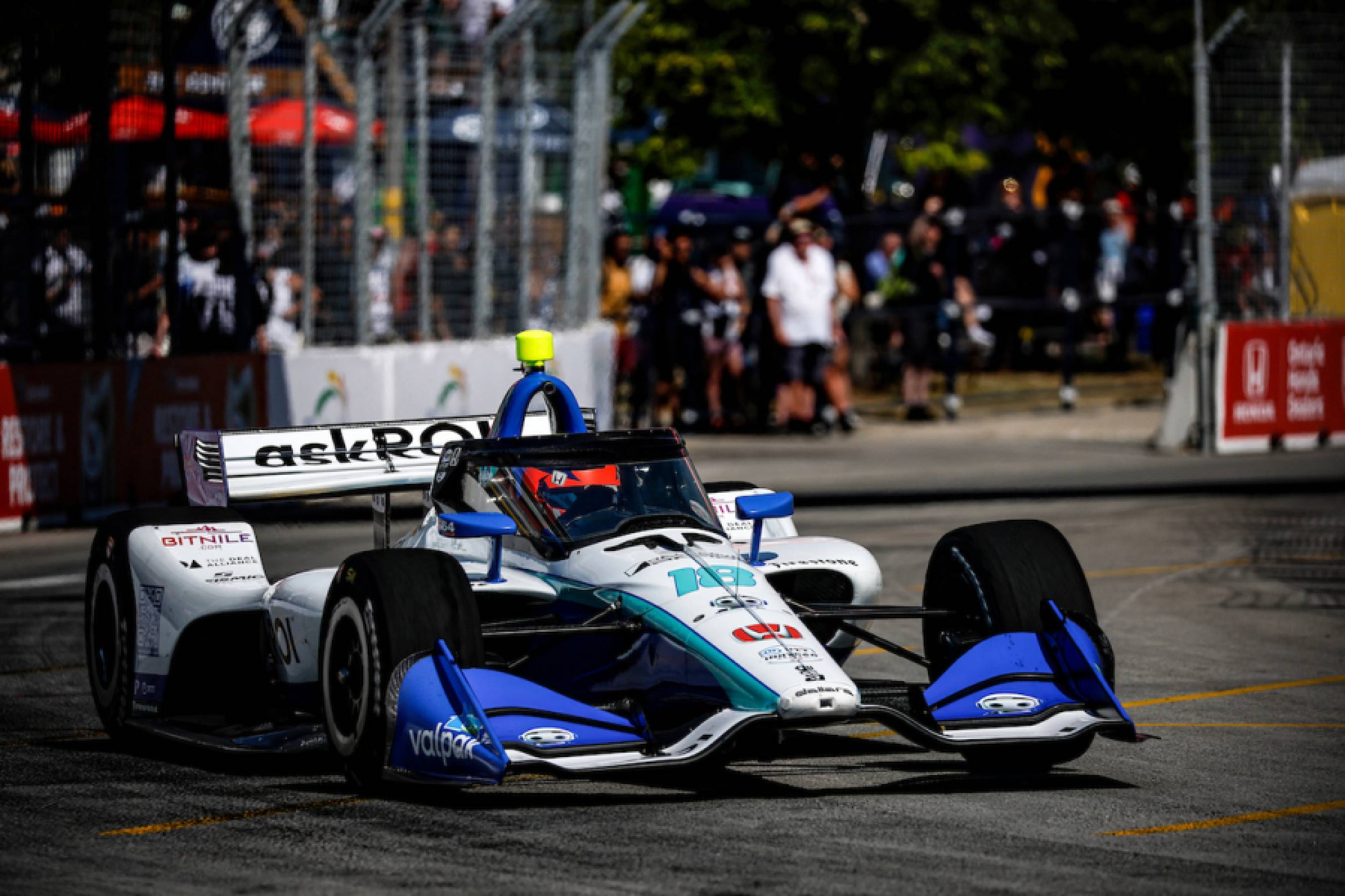 VeeKay, Simpson score double podium finish for Honda in Canada