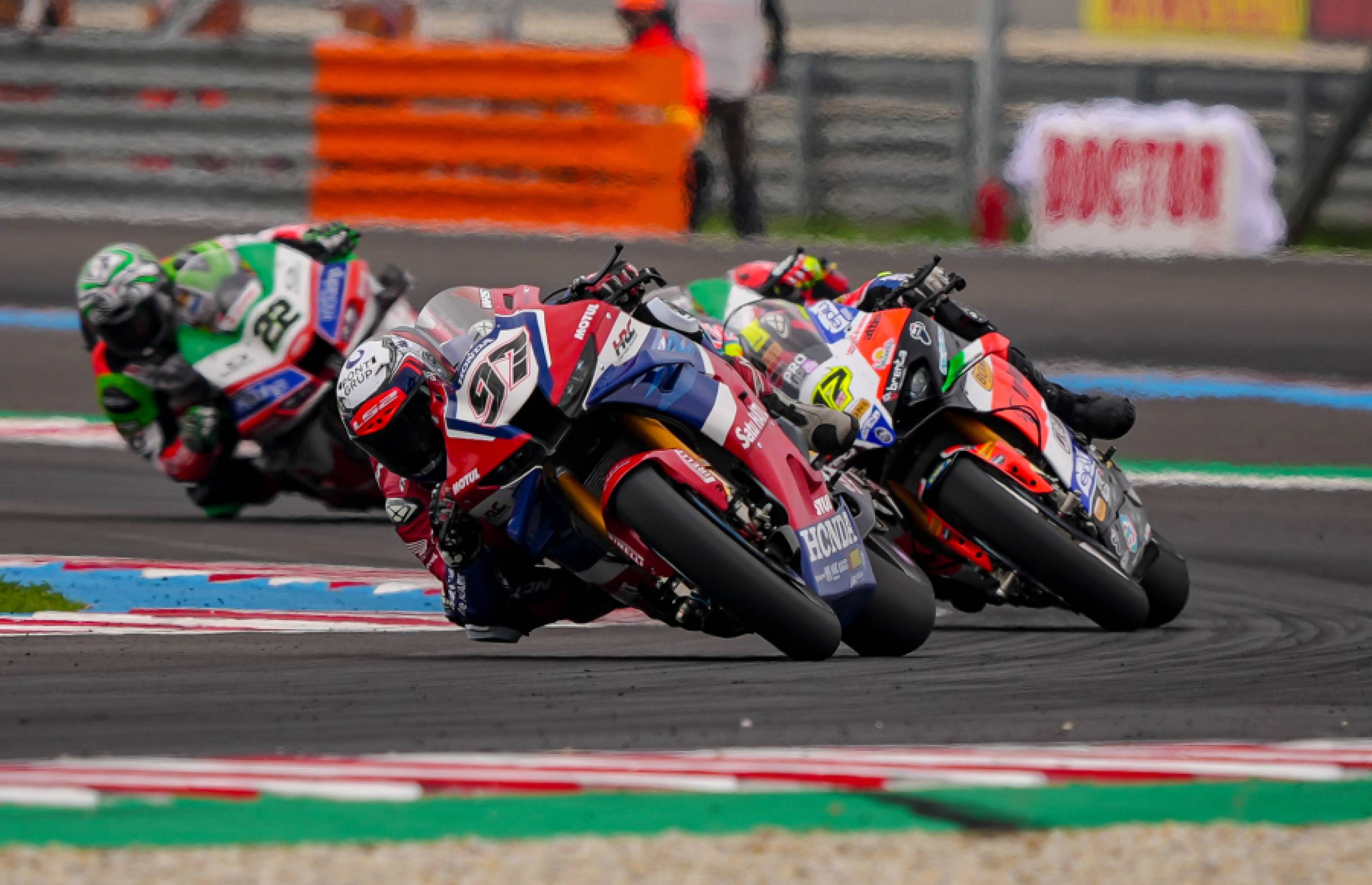 A positive WorldSBK Sunday for Honda HRC and Xavi Vierge at Balaton