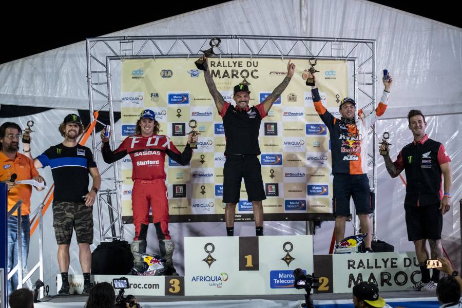 Monster Energy Honda Team finishes season with a win.