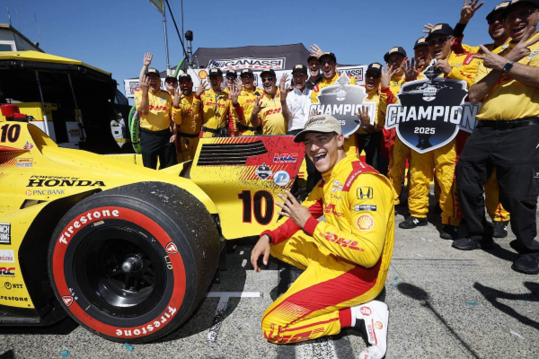 Honda Completes INDYCAR Championship Sweep
