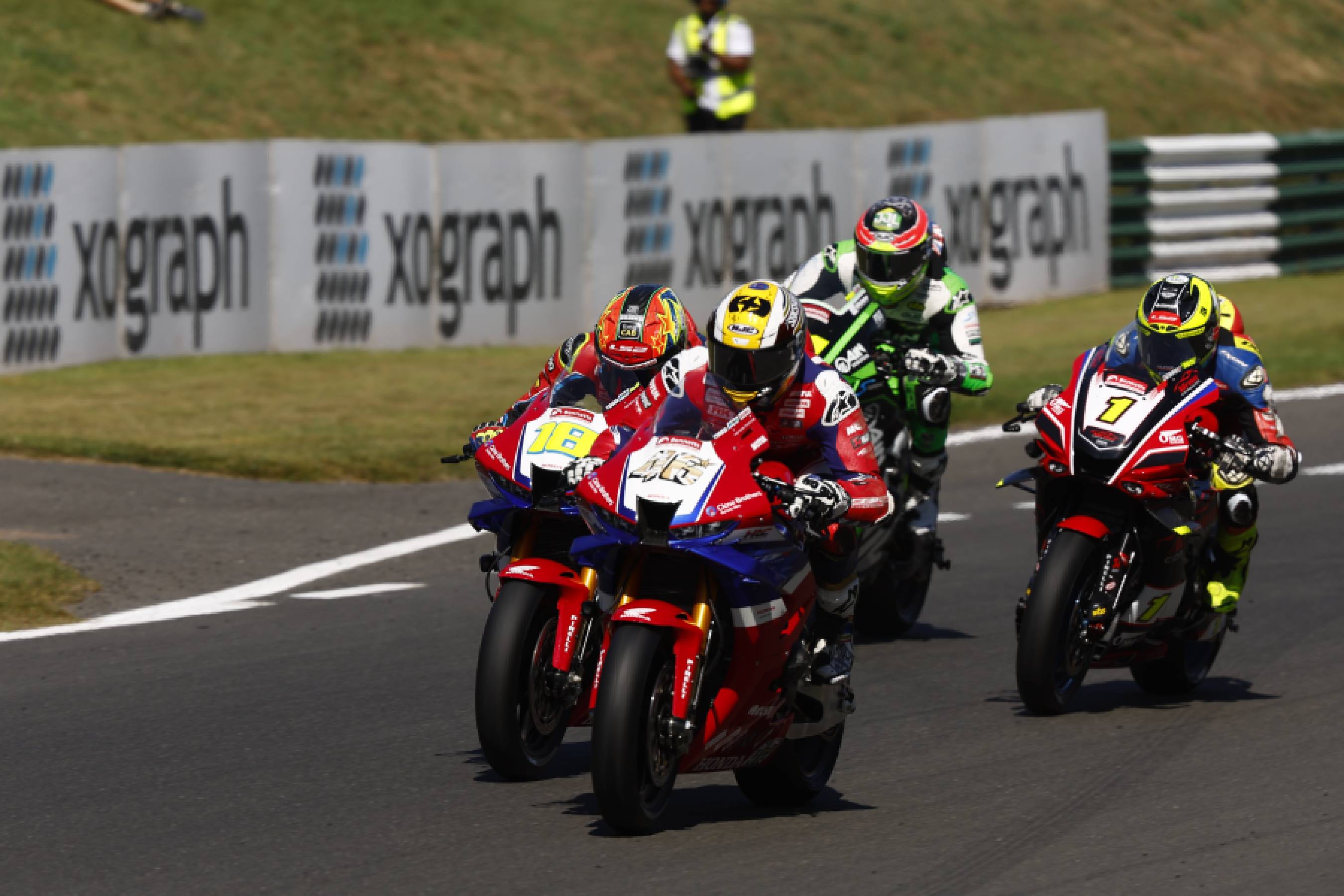 Honda Racing takes first BSB race win of 2025