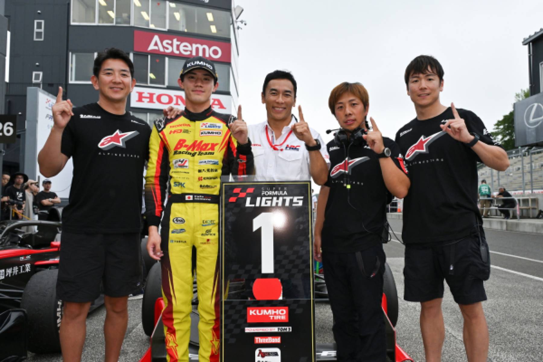 野村がSUGO大会を完全制覇。7連勝でポイントリード拡大