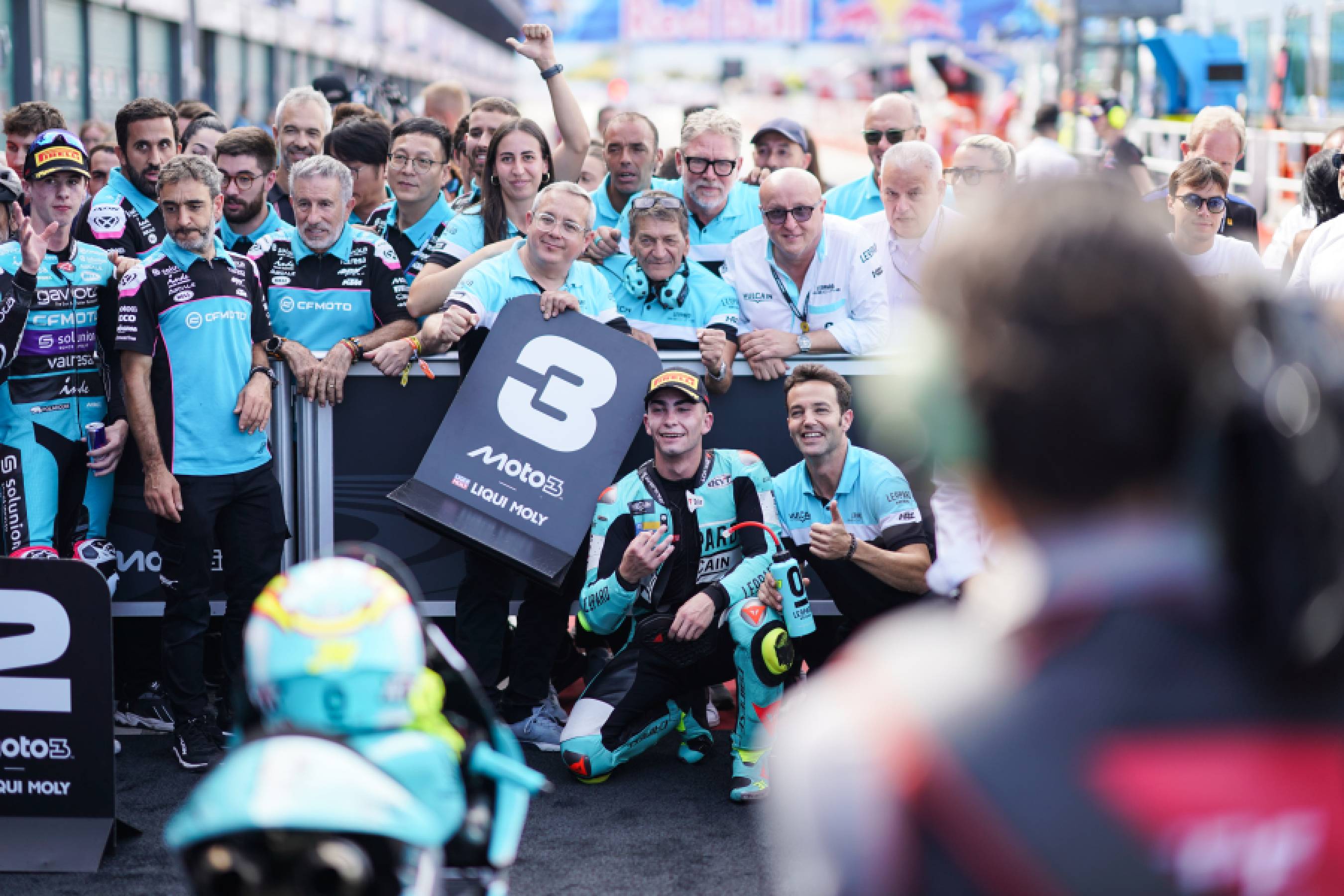 Fernandez Fights to Third at Misano