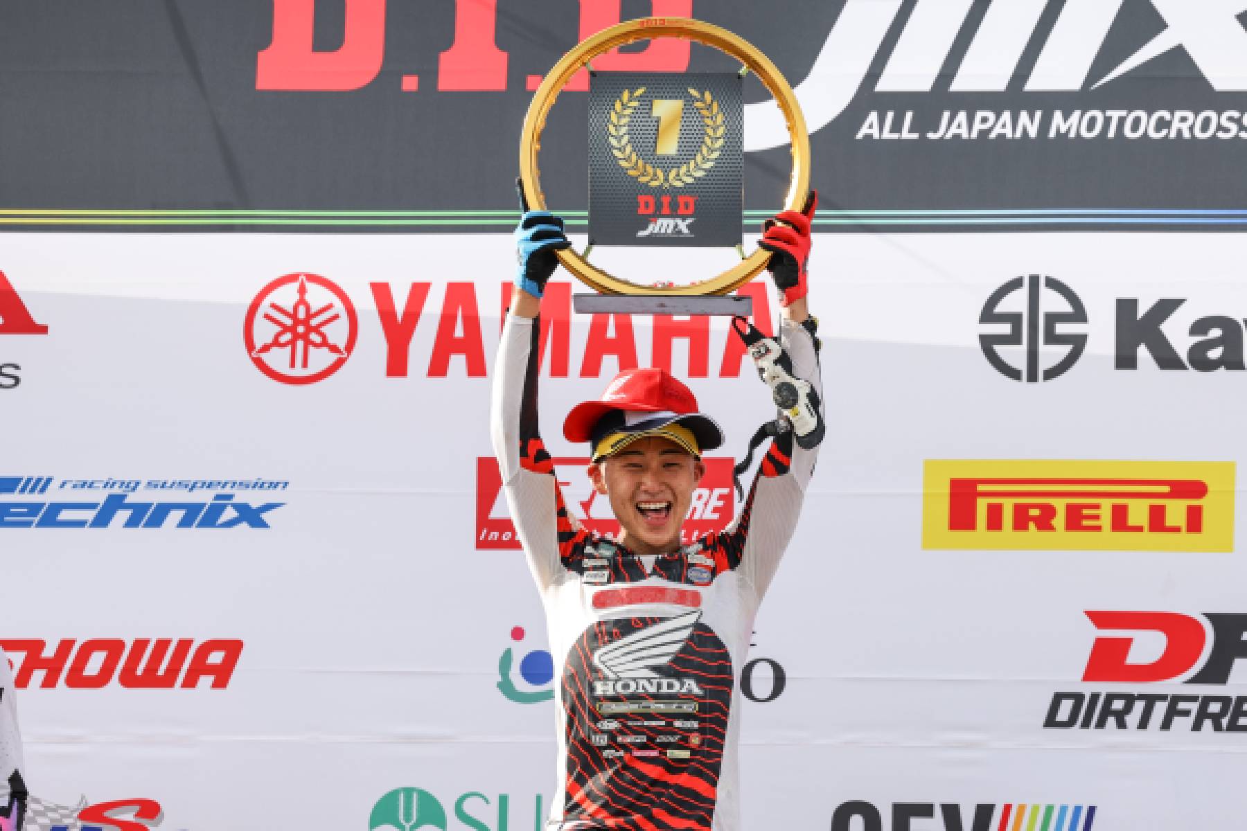 IAクラス昇格2年目の吉田がヒート2でJMX初優勝!