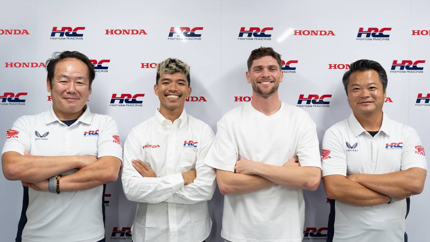 ＜FIMスーパーバイク世界選手権＞ 2026年Honda HRC ファクトリーライダーとしてソムキアット・チャントラ選手とジェイク・ディクソン選手を発表
