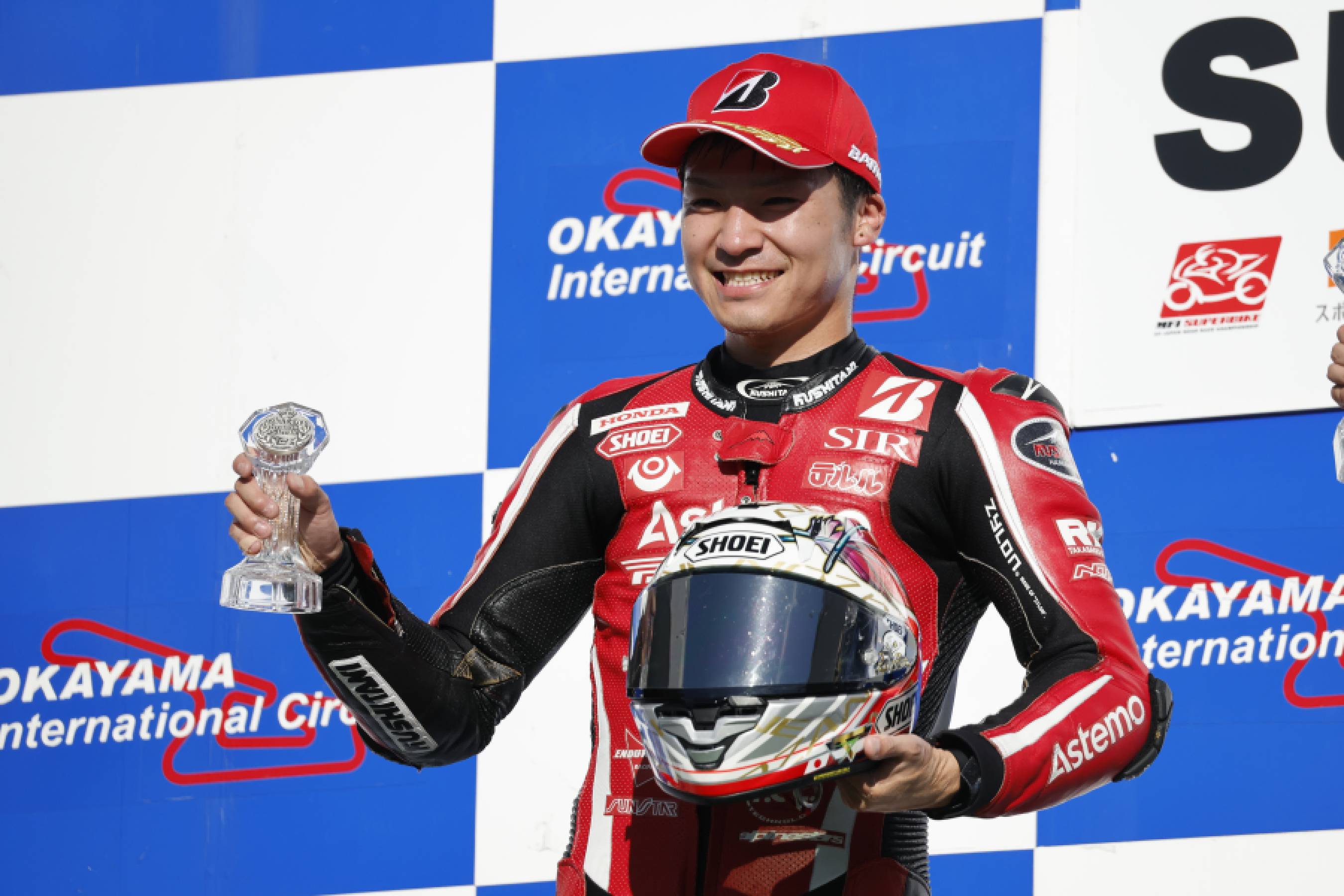 Honda勢が表彰台の2席を獲得