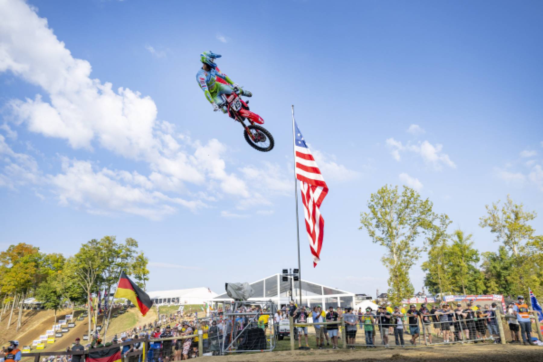 Gajser leads Slovenia to fifth place at 2025 Motocross of Nations