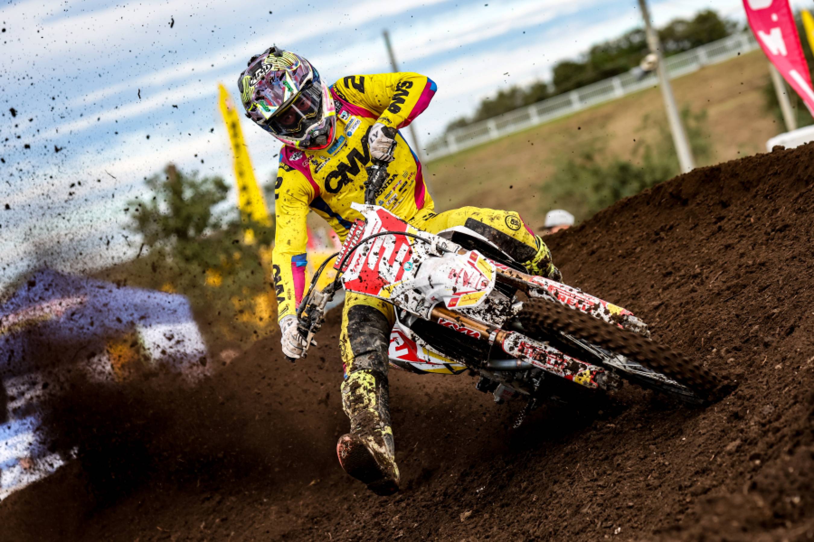 前戦で初優勝を遂げた吉田が、ヒート1で再び表彰台に!