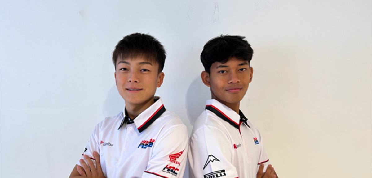 Honda Team Asia announces exciting new Moto3 line-up for 2026: Veda Ega Pratama and Zen Mitani join the team
