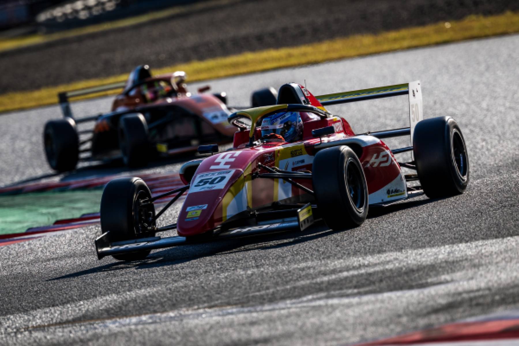 Shimbara took pole position