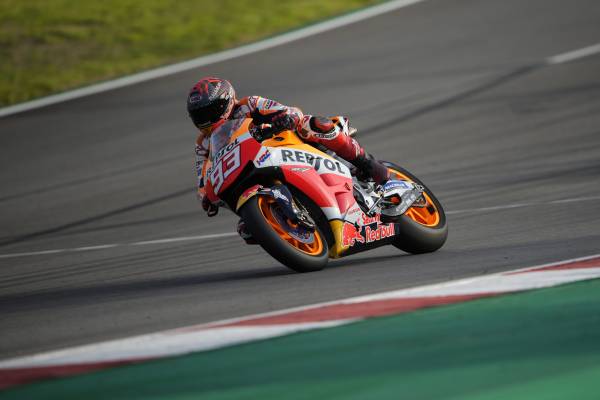 Marc Marquez completes positive track test in Portimao