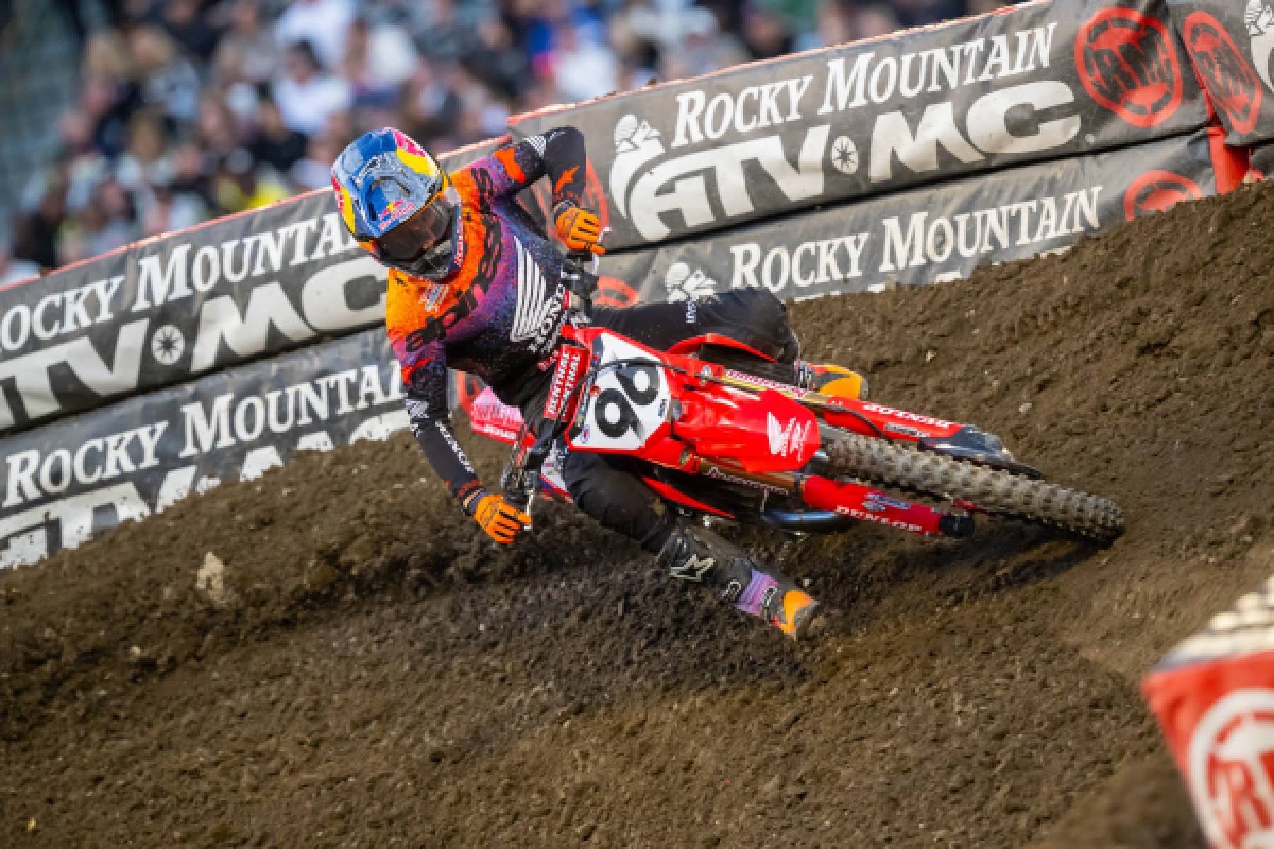 Steady Opening Race for Honda HRC Progressive at Anaheim 1 SX