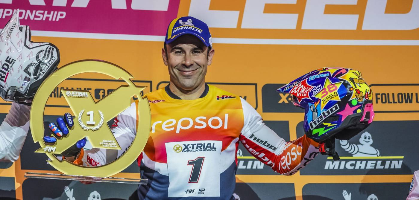 Toni Bou wins in Leeds to increase 2026 X-Trial World Championship lead