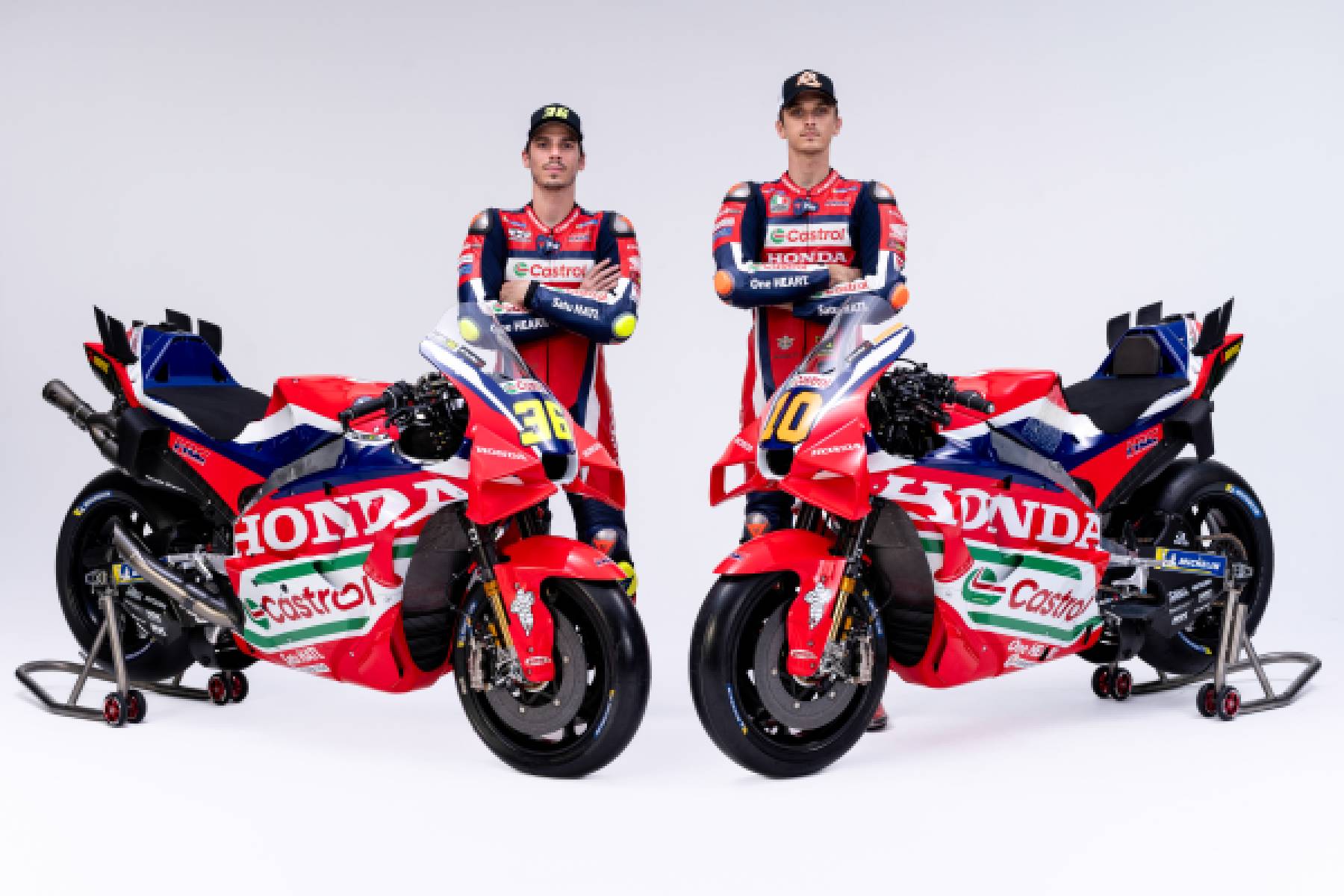 Honda HRC Castrol Reveal 2026 Colours