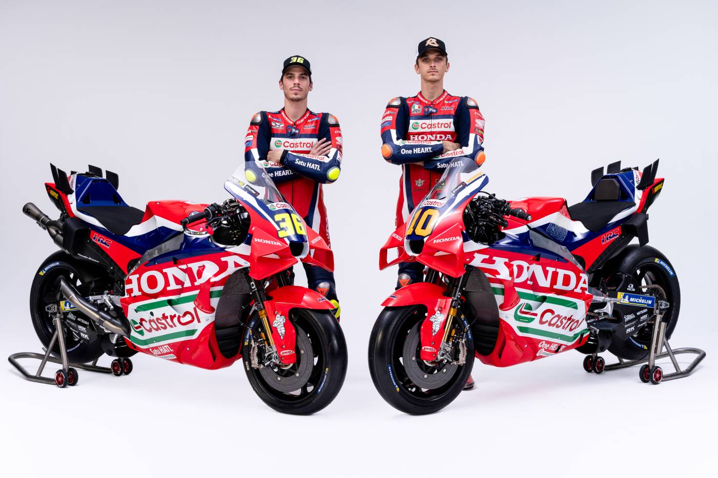Honda HRC Castrol Reveal 2026 Colours