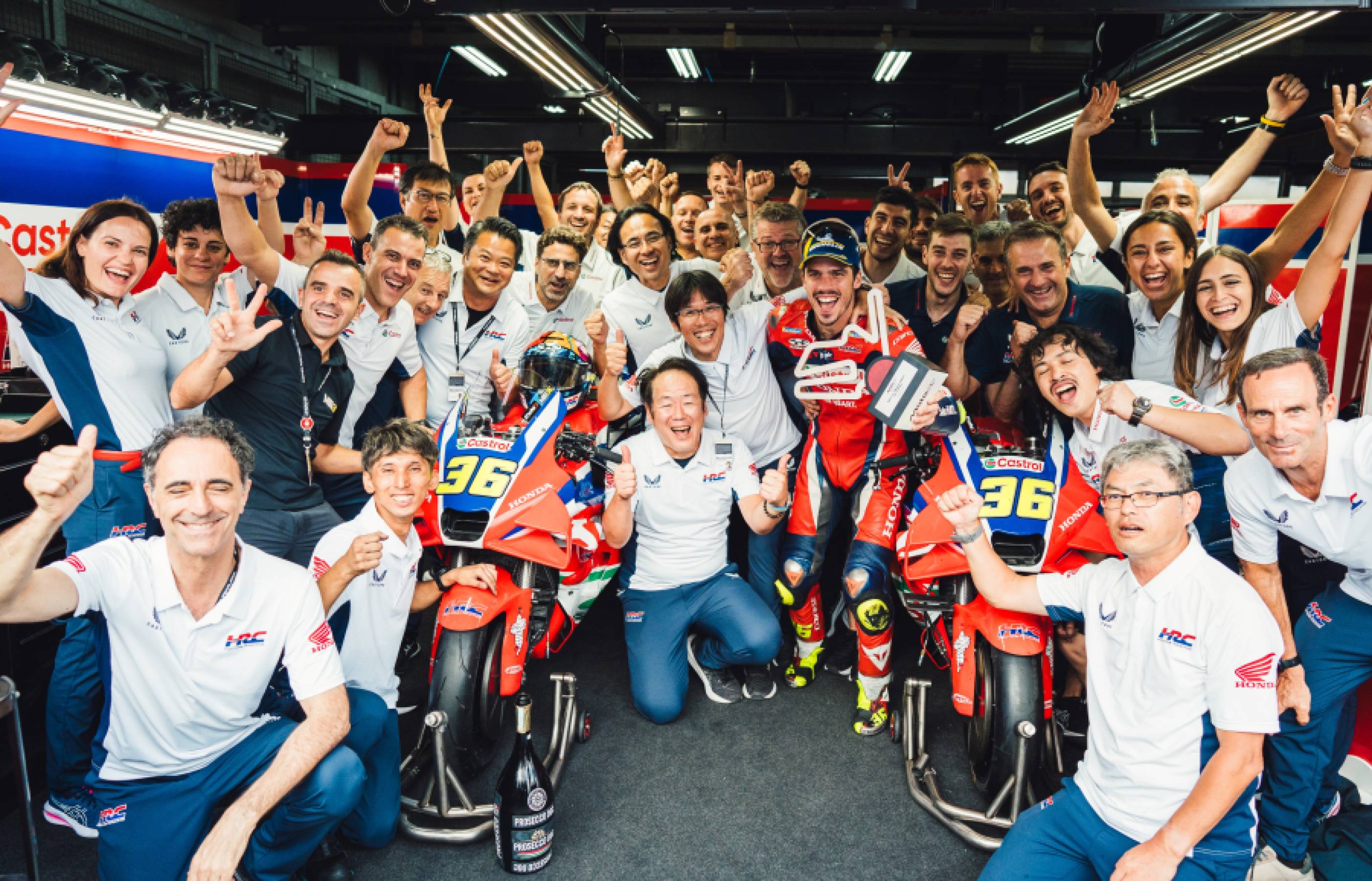 I remember celebrating like it was a World Championship