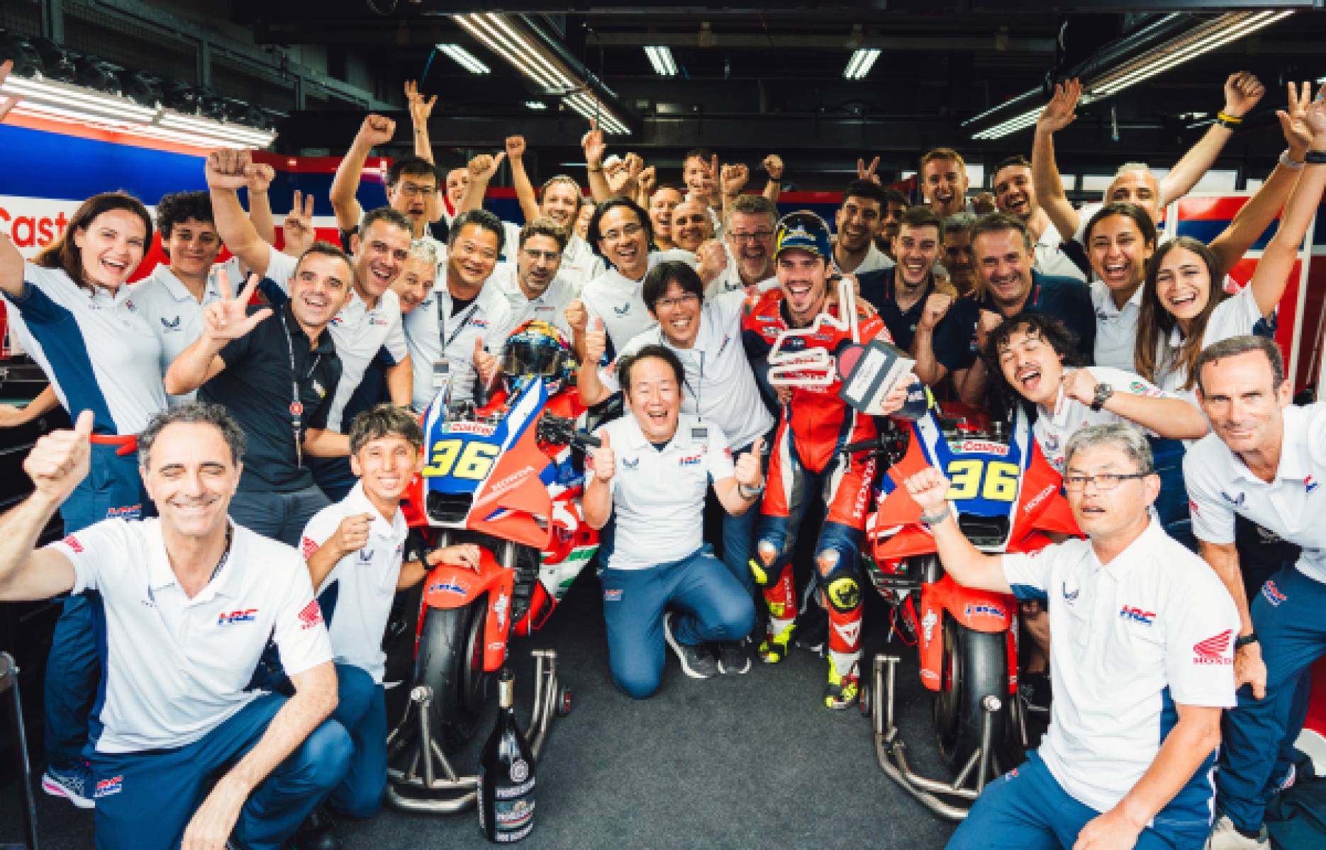 I remember celebrating like it was a World Championship