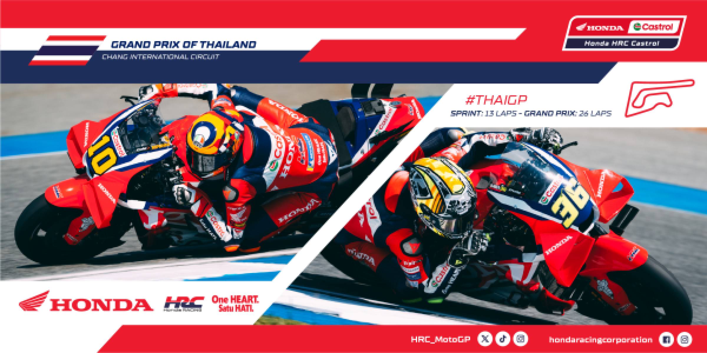Honda HRC Castrol begin 2026 Season in Buriram