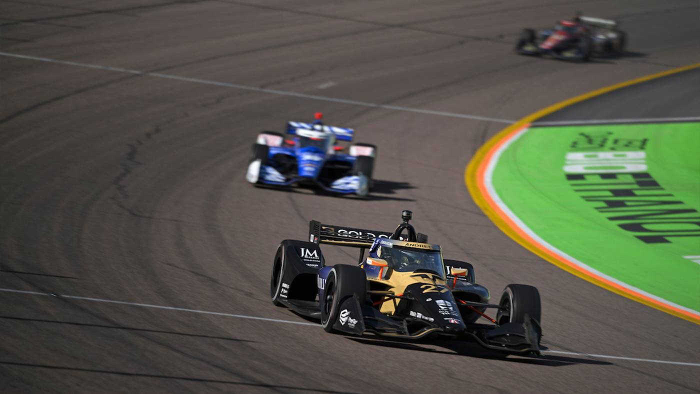 Kyle Kirkwood podiums in IndyCar return to Phoenix