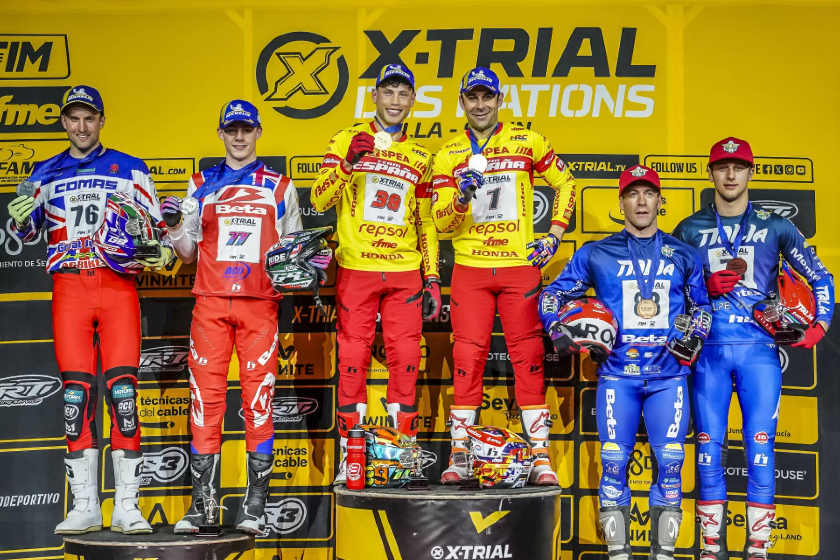 ボウとマルセリがXトライアル・デ・ナシオンで優勝