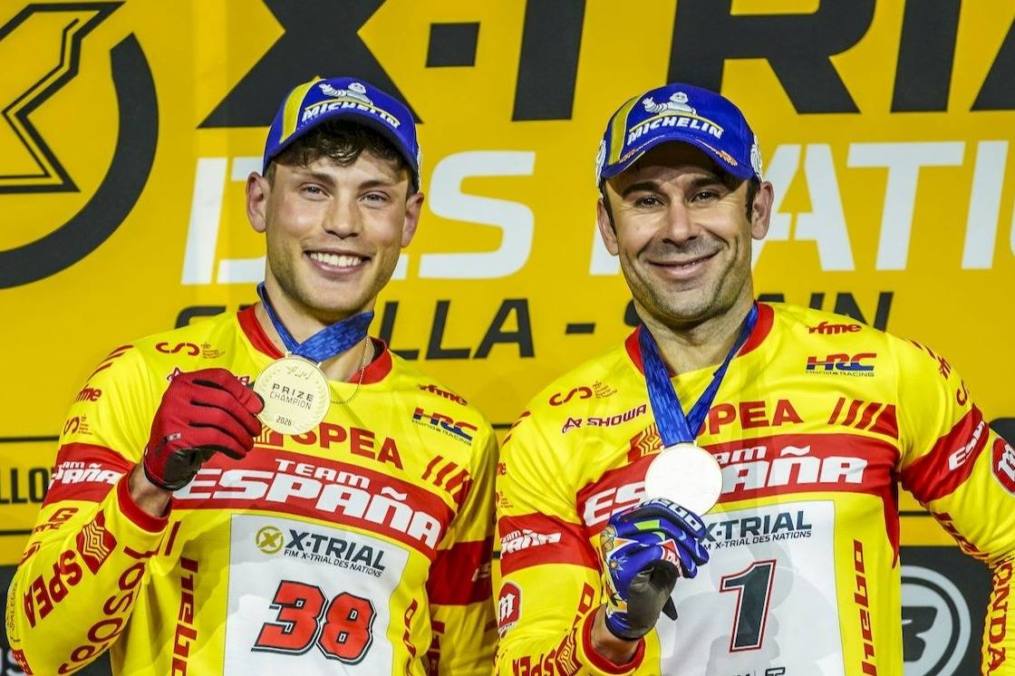 ボウとマルセリがXトライアル・デ・ナシオンで優勝