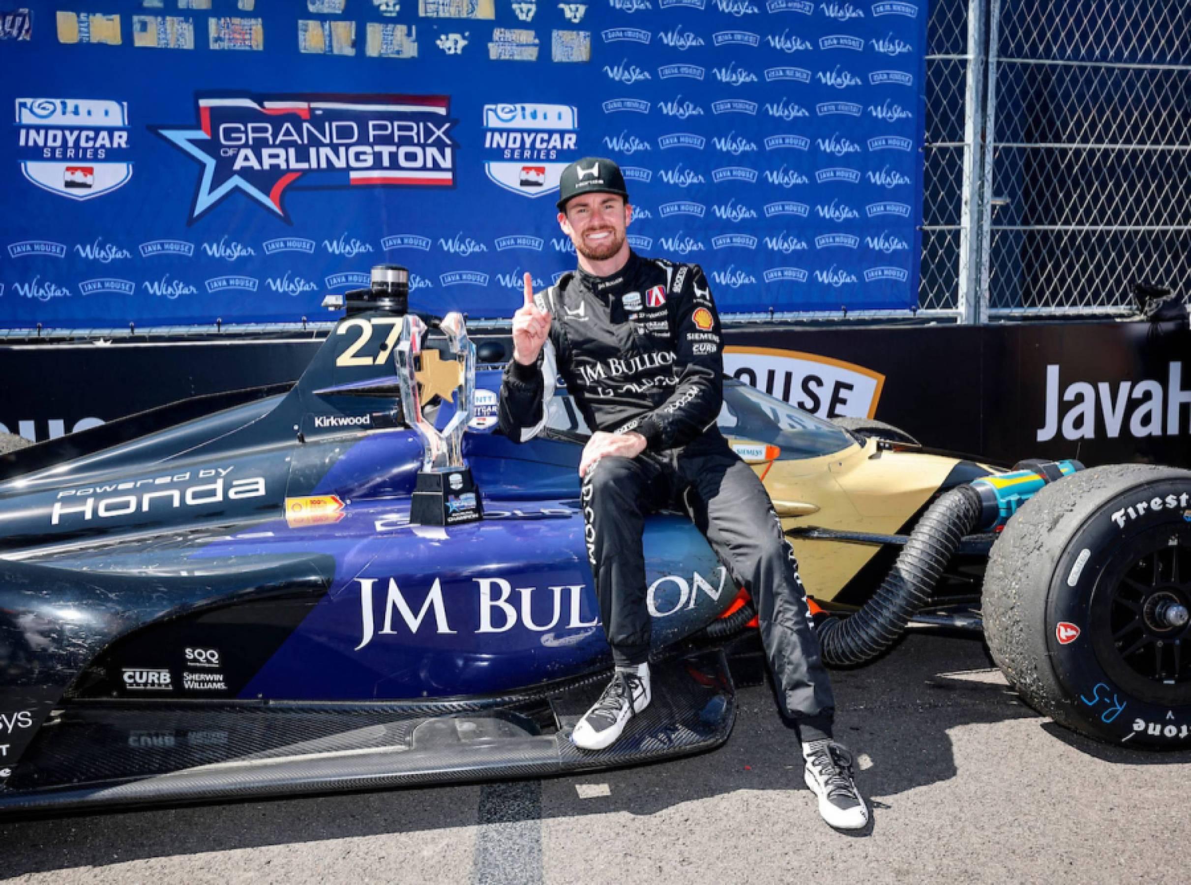 初開催のアーリントンGPでHonda勢が表彰台を独占