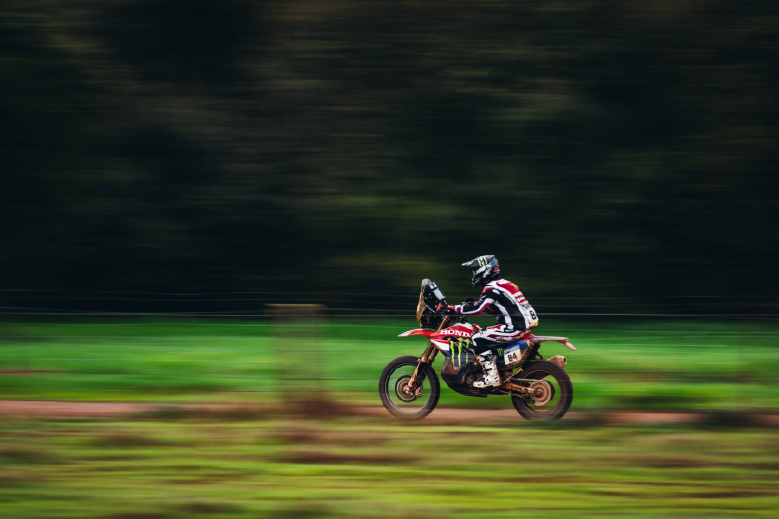 Monster Energy Honda HRC Rally 2 riders push hard in Spain